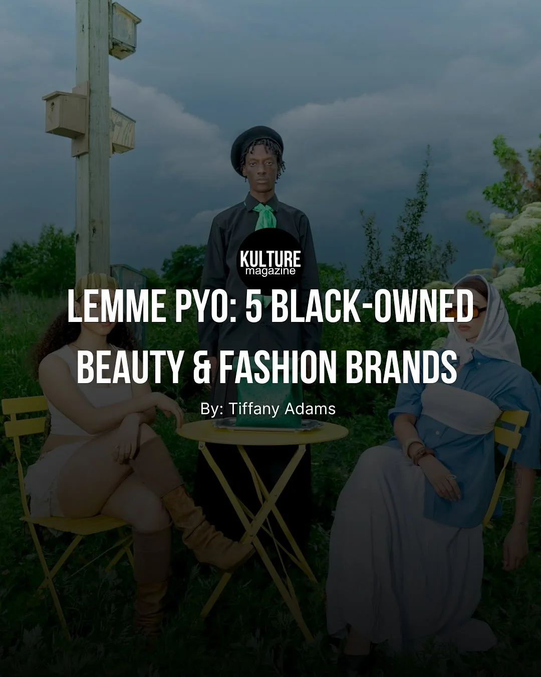 Y&rsquo;all know we love putting you on to our favorite Black artists, and today we&rsquo;re showing special love to Black creators in the fashion and beauty industry. Swipe to see our founder and editor-in-chief, Tiffany Adams&rsquo;s (@tiffanyssimo