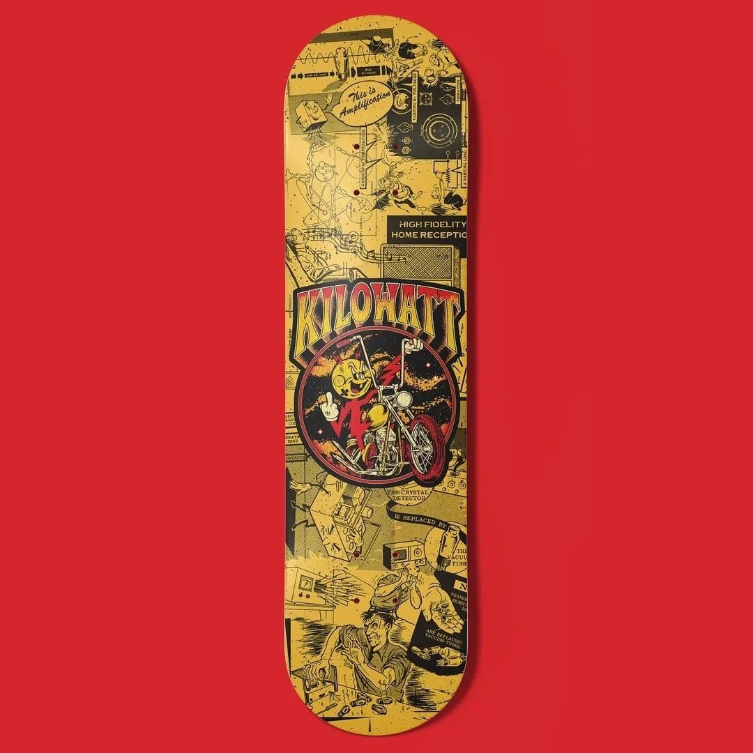Kilowatt Skate Deck