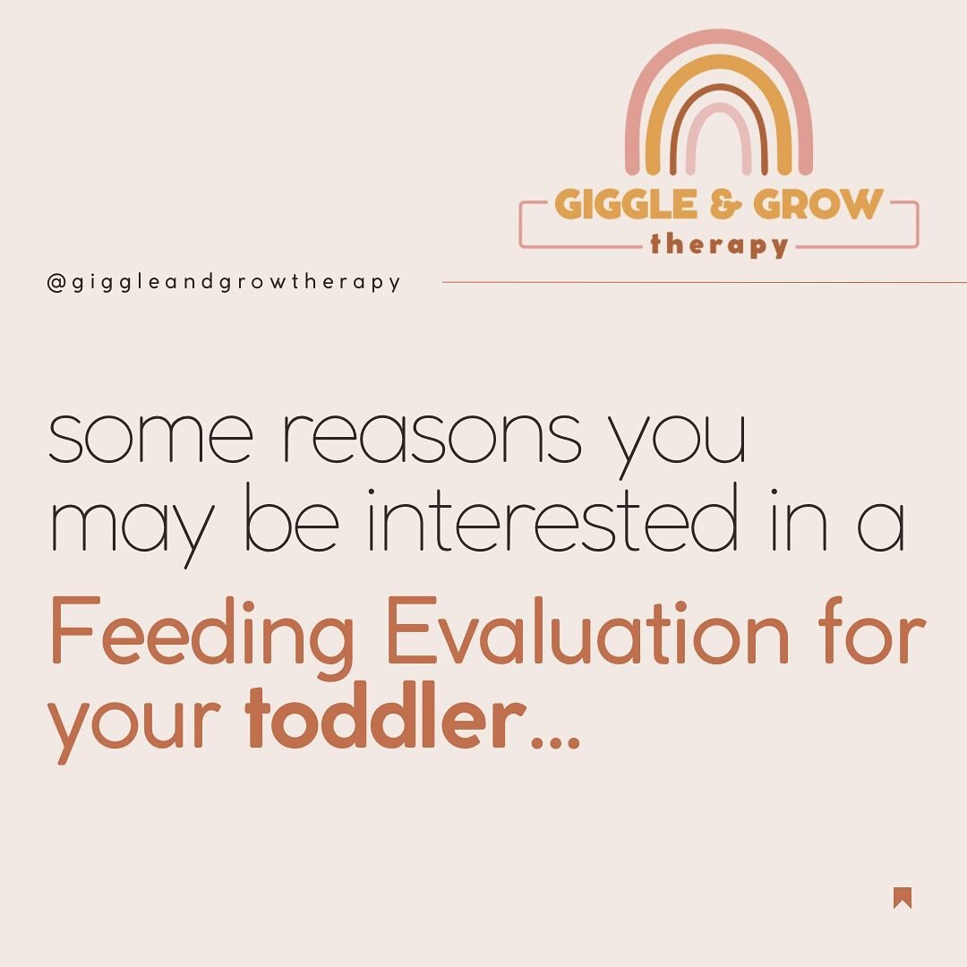 One of my very favorite things as a Pediatric Speech-Language Pathologist and Feeding Specialist is to support toddlers and their families in feeding development 🍽️ Mealtime is such an important part of our lives - nutritionally, emotionally, AND so