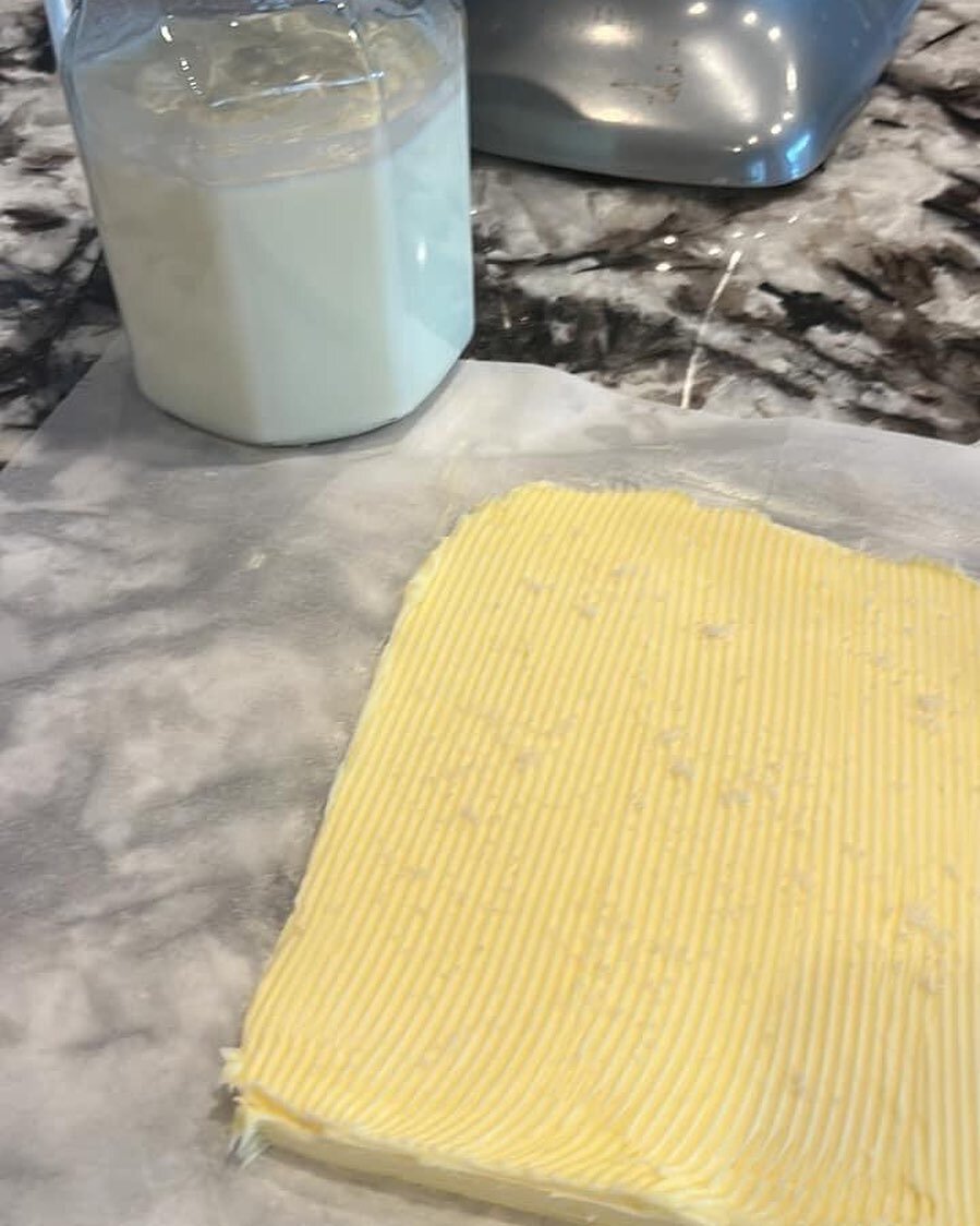 Homemade butter day 🥰🥰