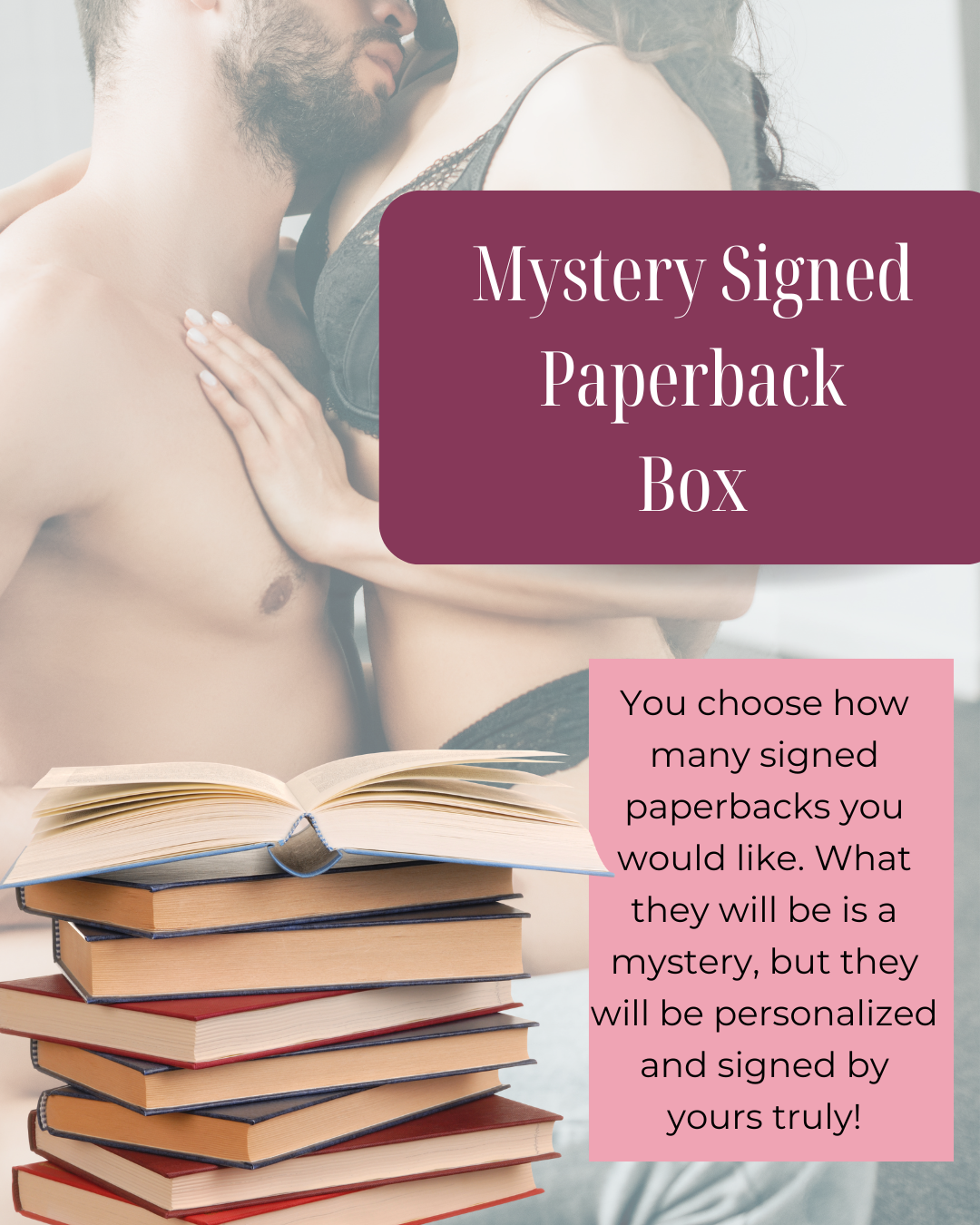 Mystery Signed Paperback Box
