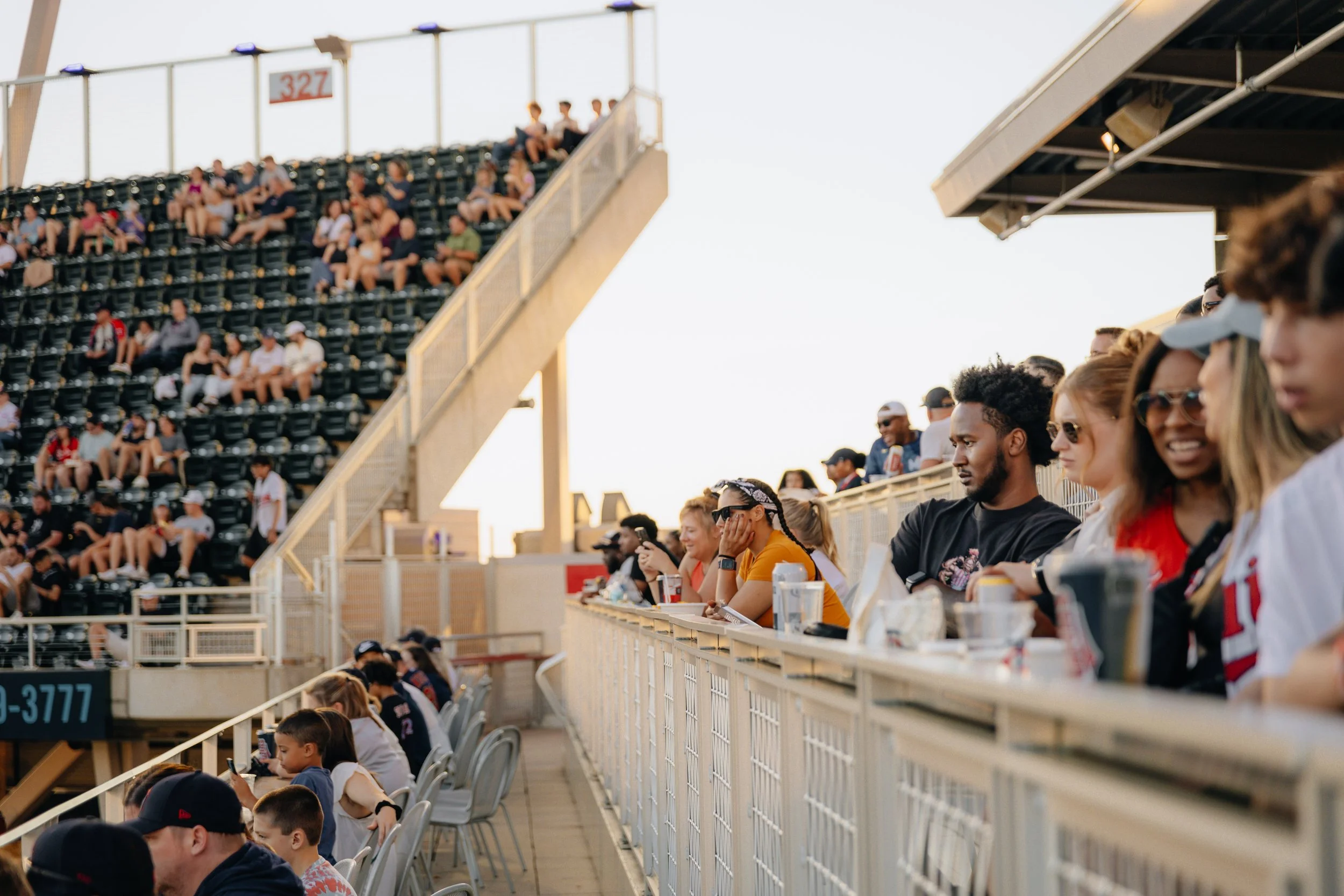 Twin Cities relocation experts at a client appreciation event in downtown Minneapolis.