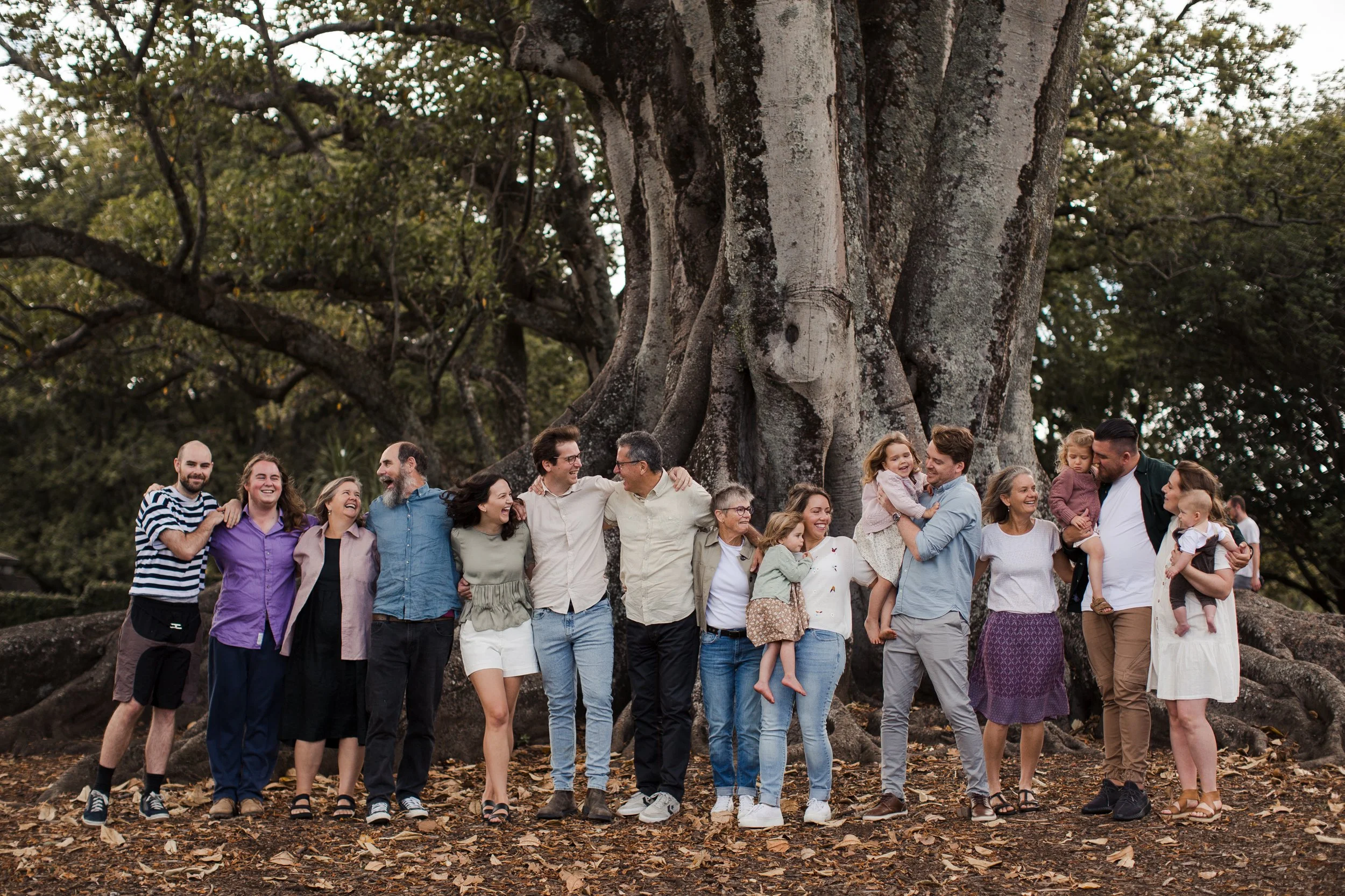 extended family photographer auckland