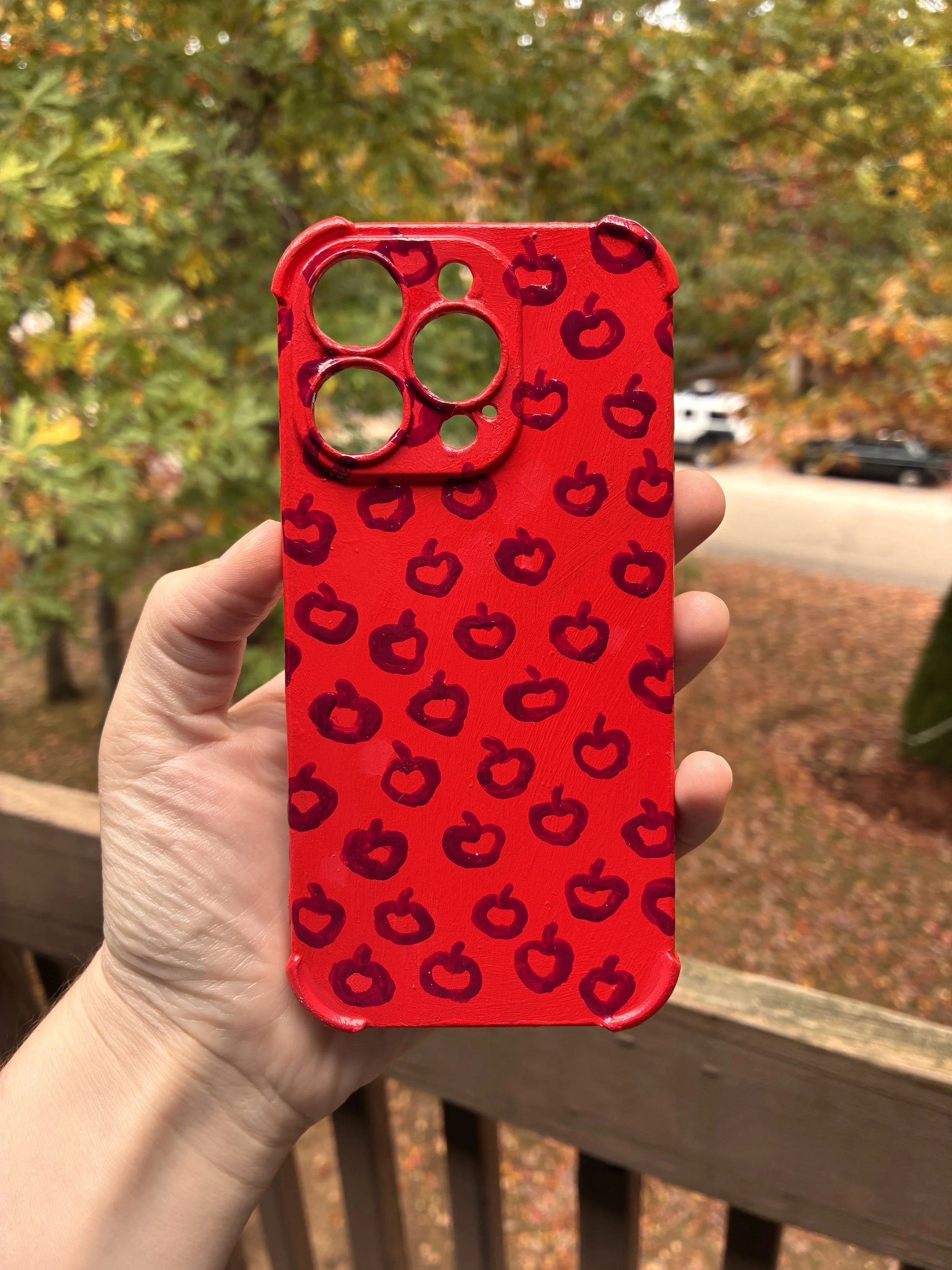 Cherry Red Apple Phone Case