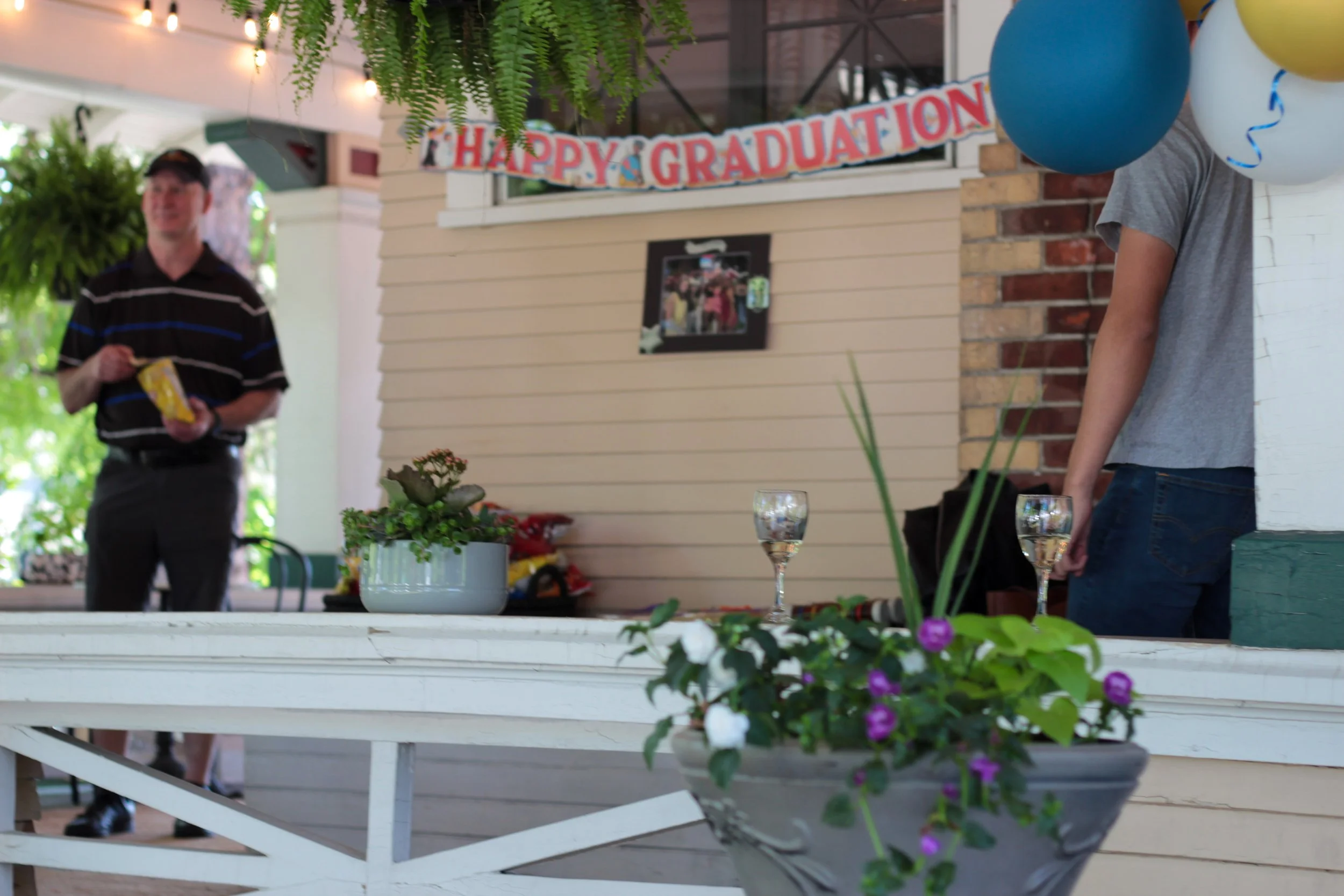 Gonzaga Graduation party at the Marianna Stoltz House, Spokane historic boutique hotel and Bed & Breakfast near Gonzaga