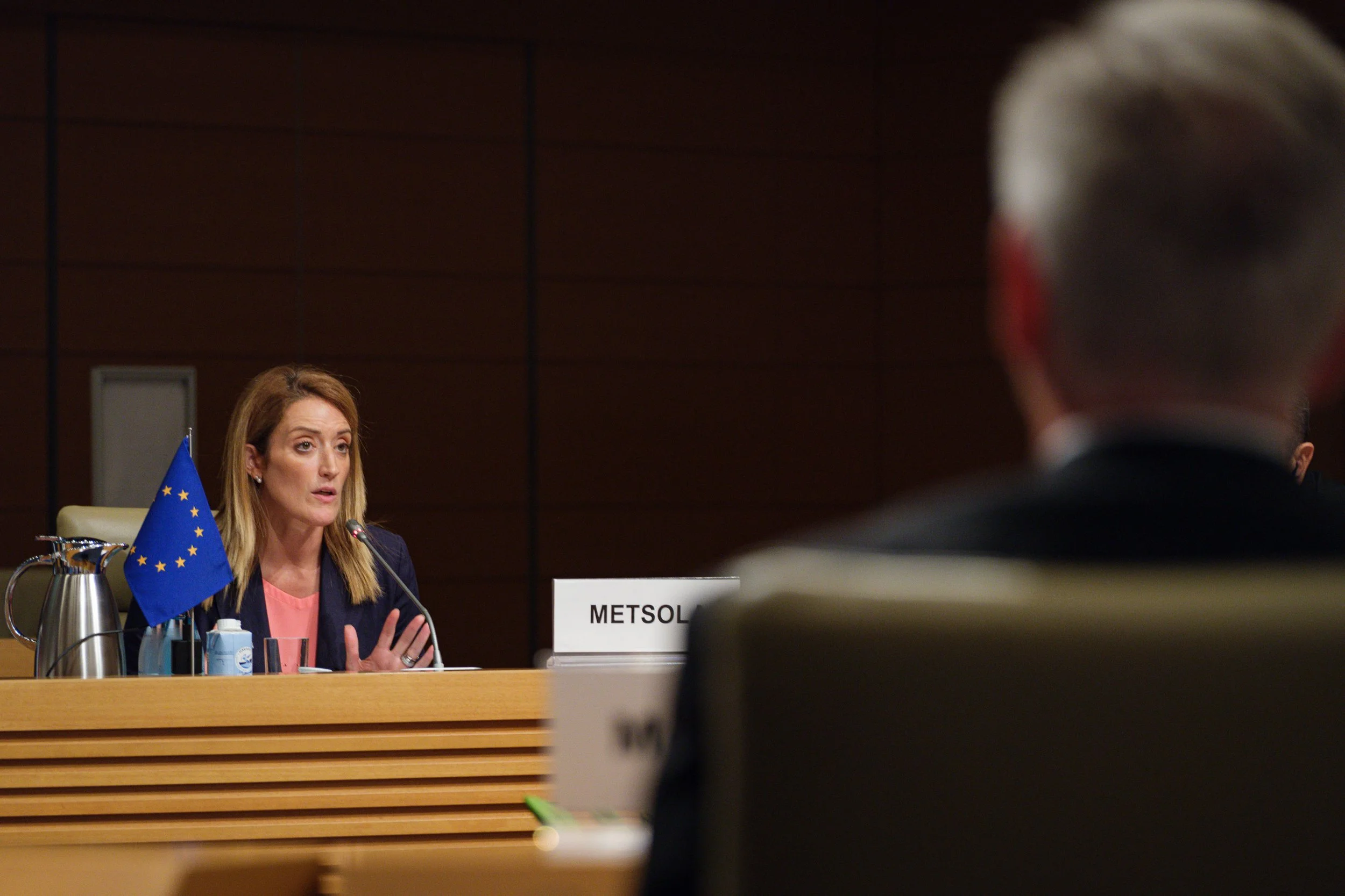 European Commission official photographer works