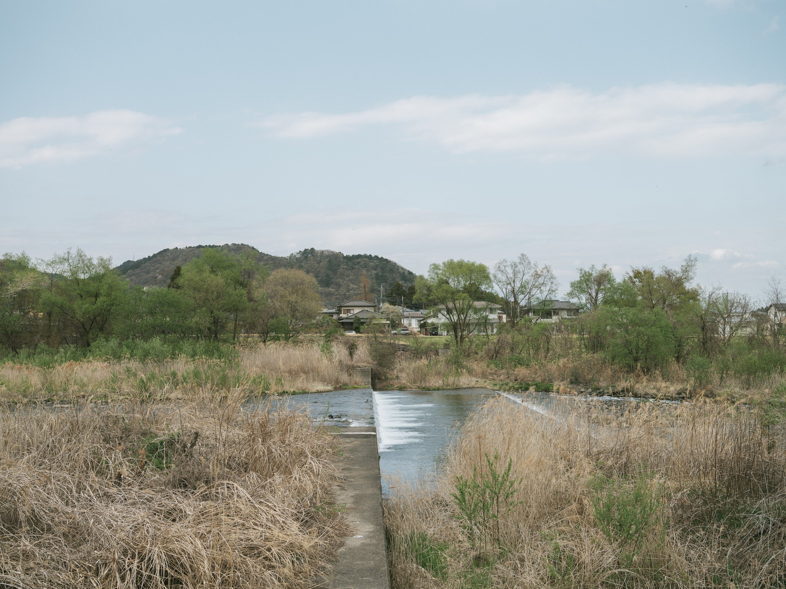View of Daiya river in Nikko on March 06, 2023 in Nikko, Japan. /On the 24th, a police officer, who was searching for a missing person in another case, found a bleached human body with the skull and bones of the whole body in the bushes on the bank o