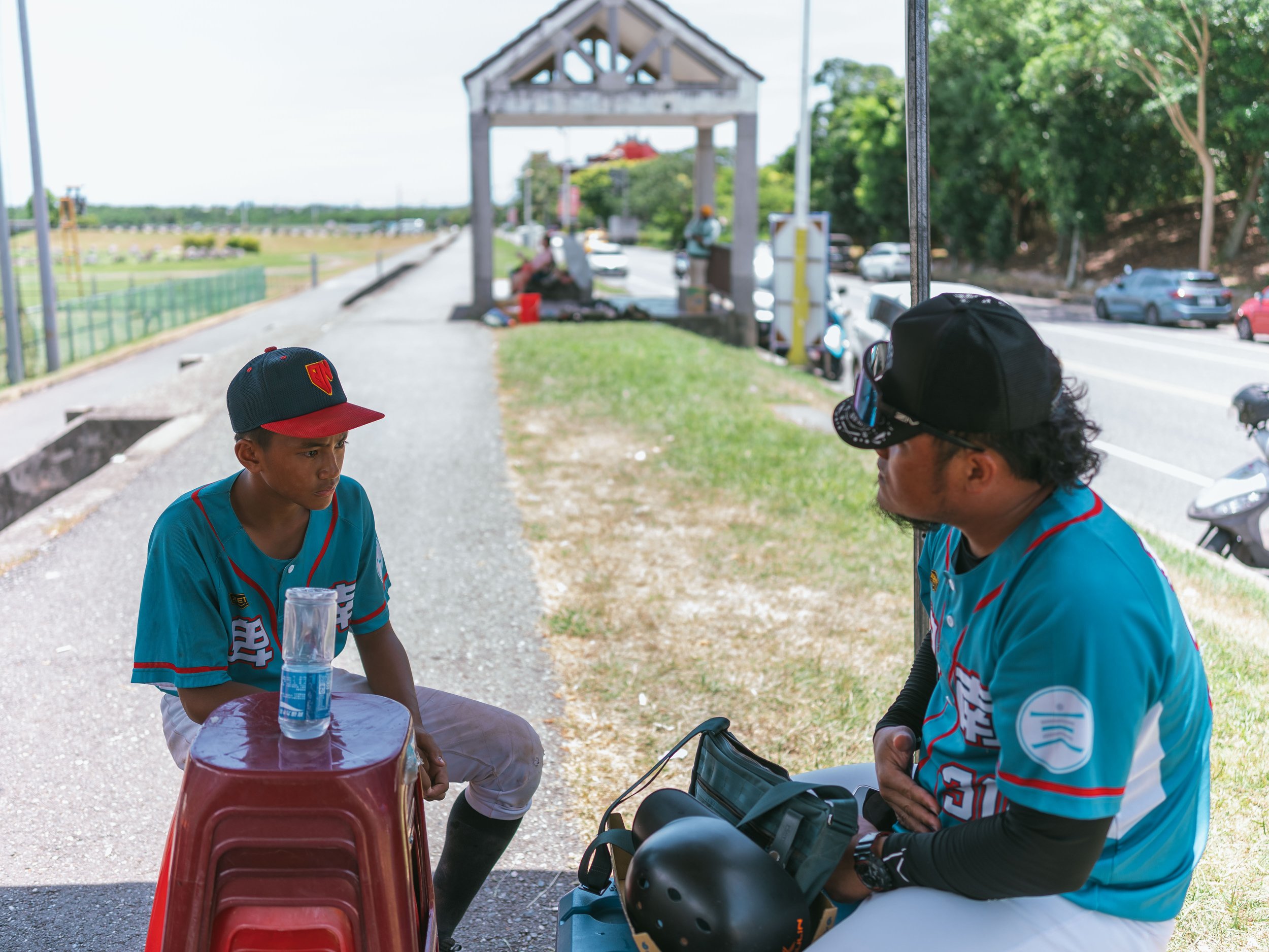 The baseball Team A of Bei-Nan Elementary School is participating in a summer tournament in Hualien.