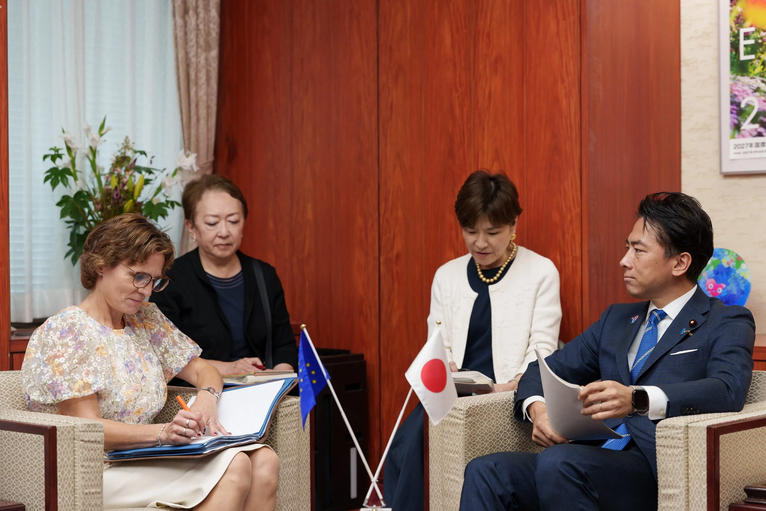 European Commission official photographer works