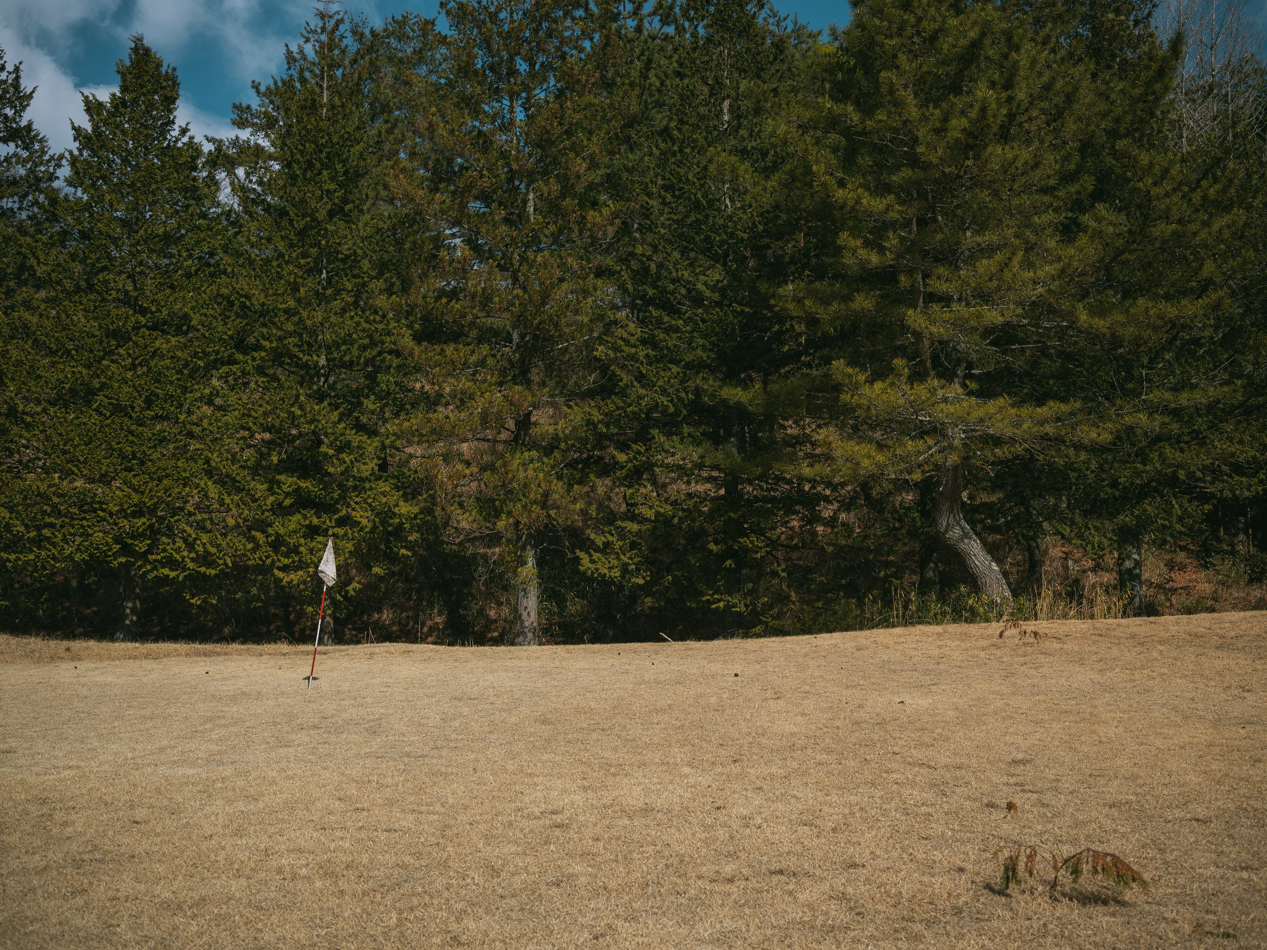 A former golf course on February 17, 2022 in Nikko, Japan.
/Shortly after noon on January 19, a local resident reported that suitcases and other items had been thrown away at a former golf course in Nikko City, Tochigi Prefecture, and when the police