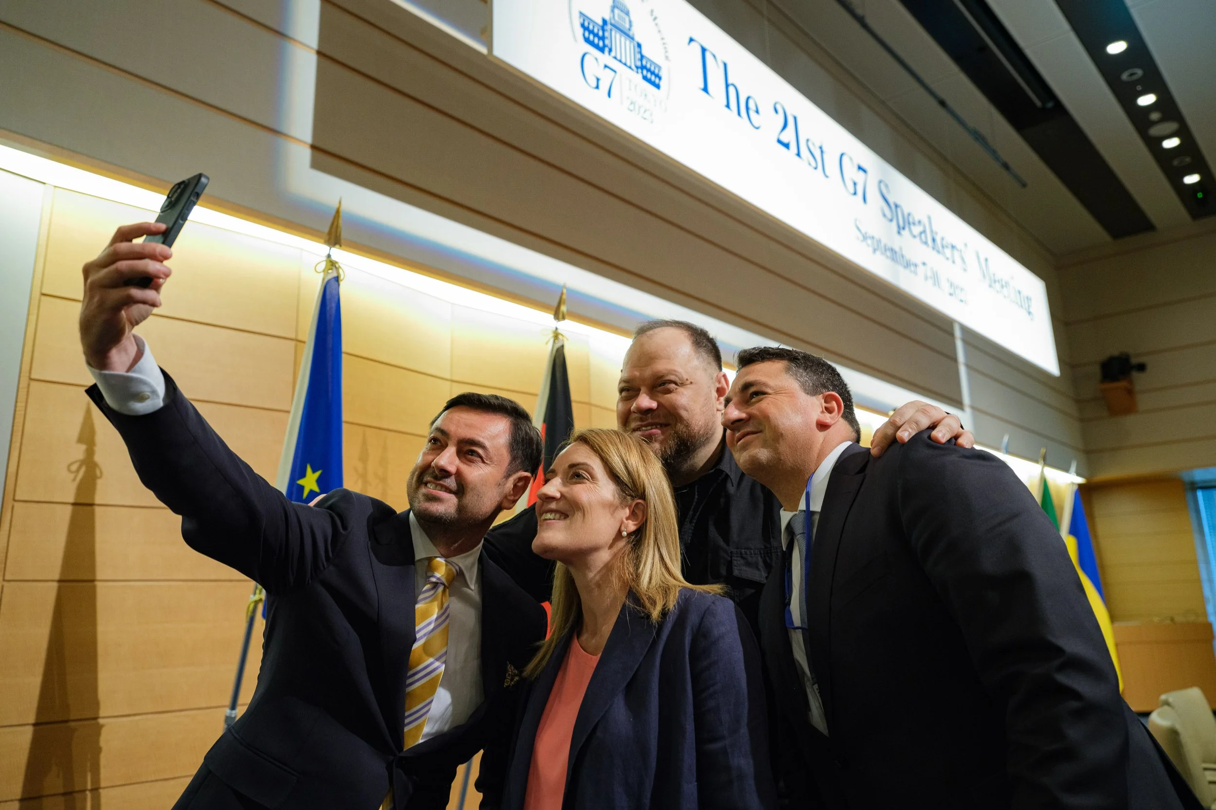 European Commission official photographer works