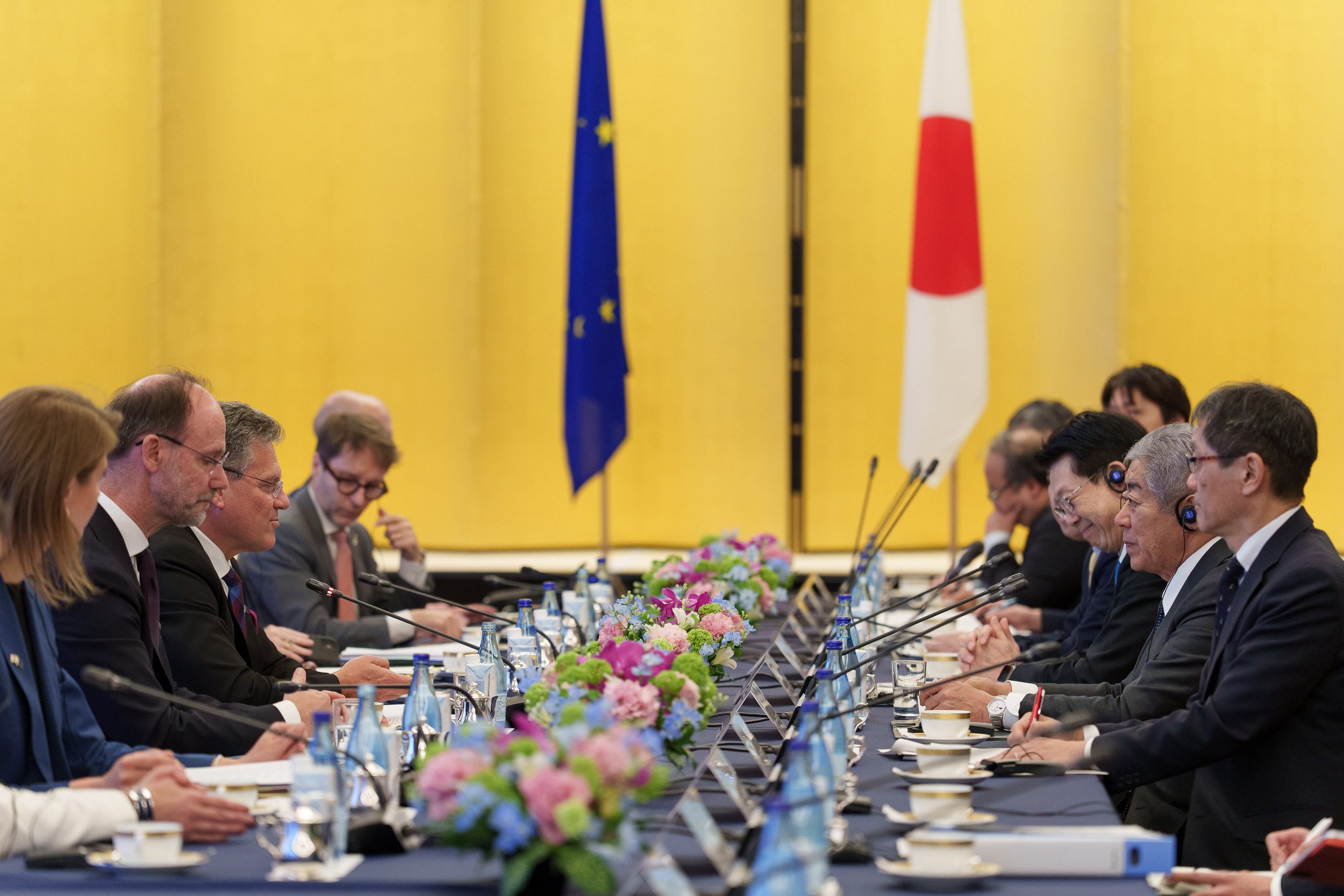 European Commission official photographer works