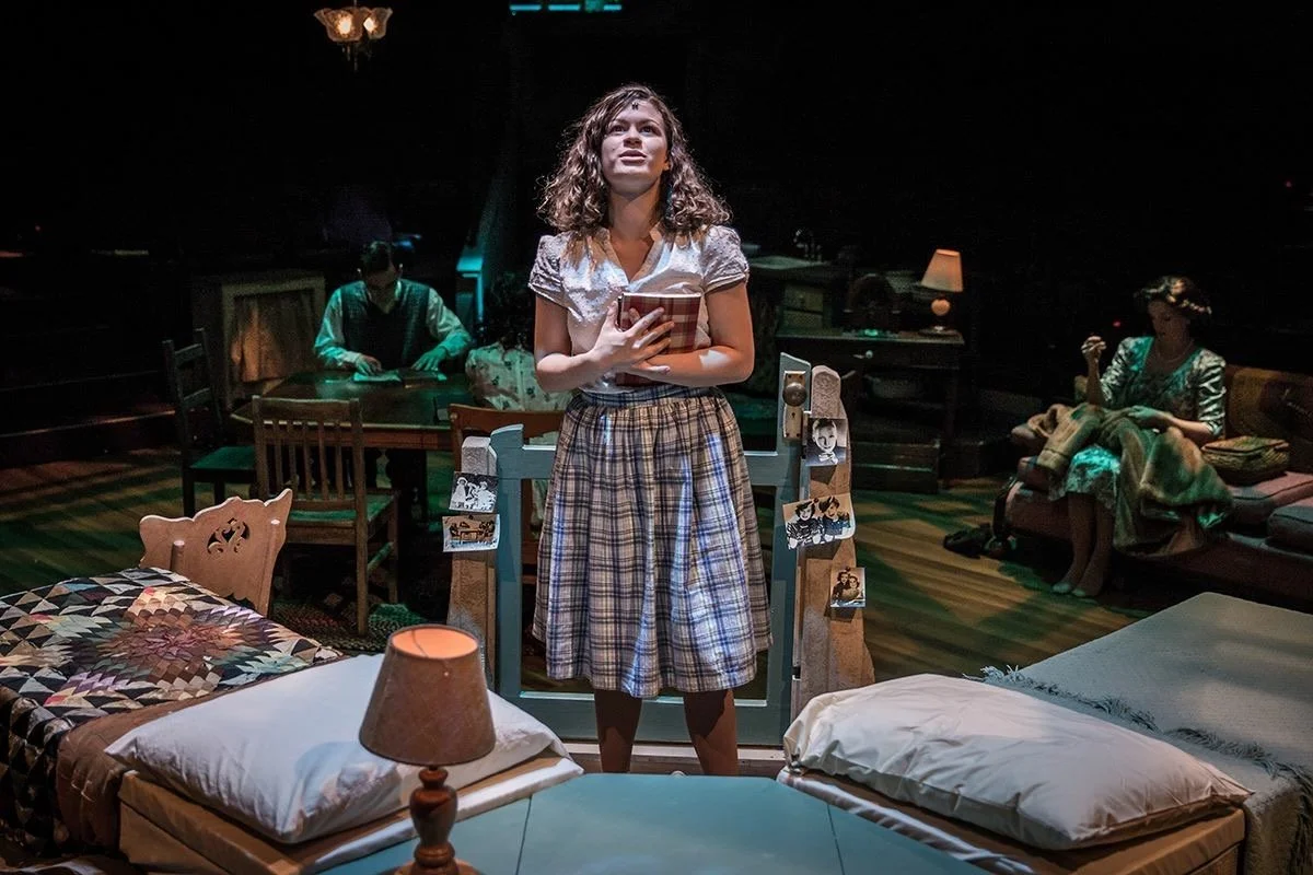 Anne in "The Diary of Anne Frank" at Hale Centre Theatre