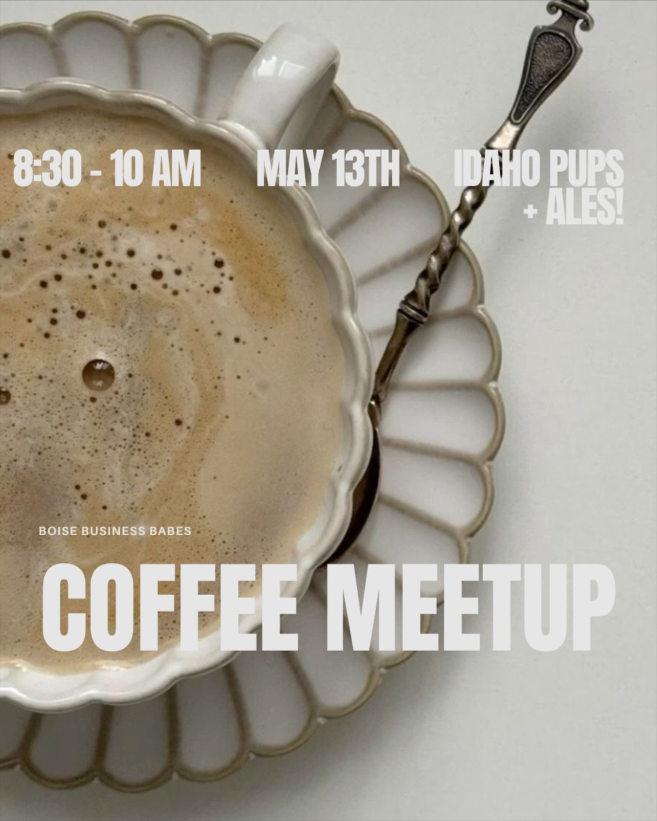 In case you missed it!!! We have our next meetup happening May 13th at @ipadogbar, grab your spot with the link in bio &amp; come hangout with us 🤎