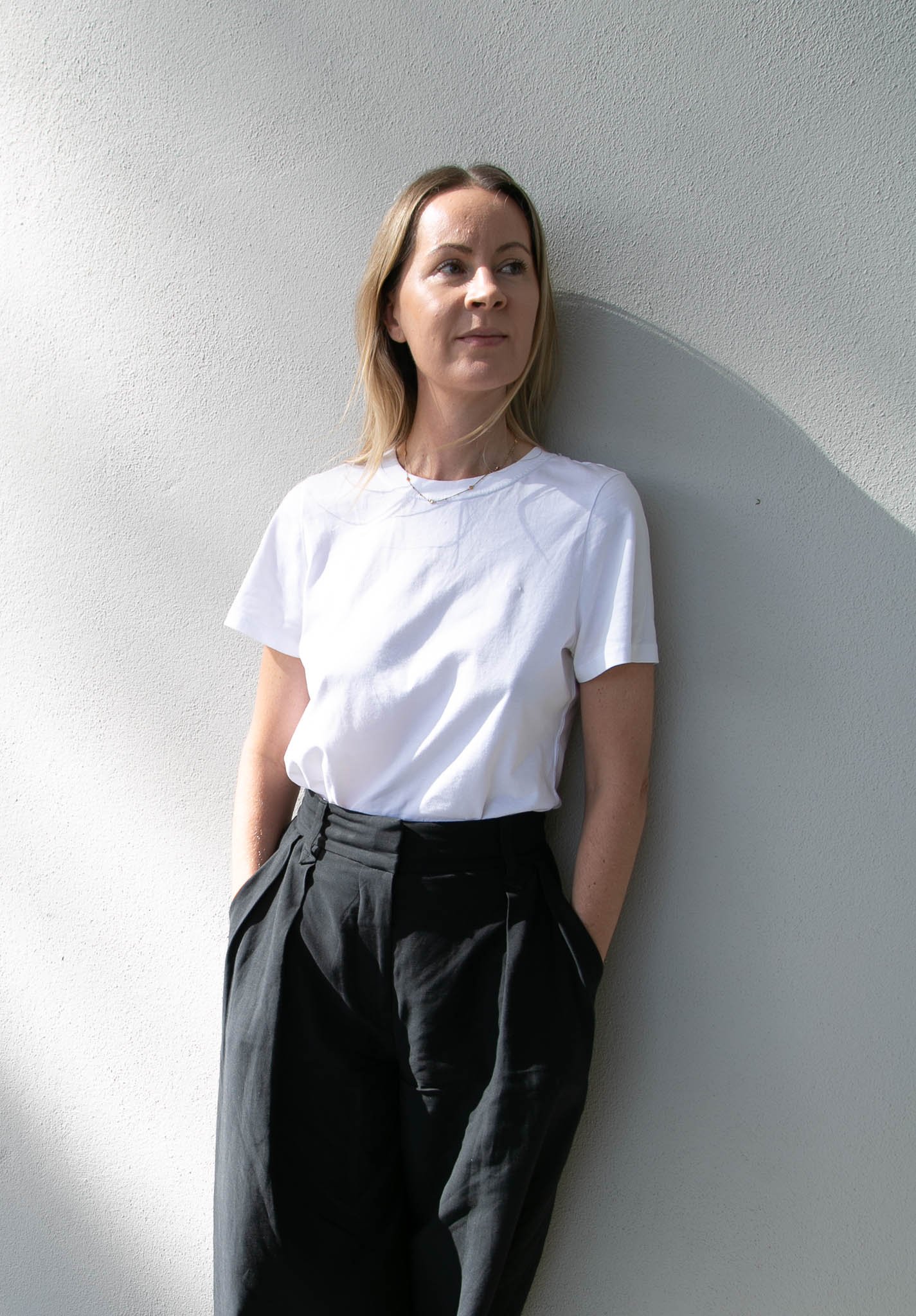 	
Natural light brand portrait photographed by Perth-based headshot and brand photographer Taryn Gelder.