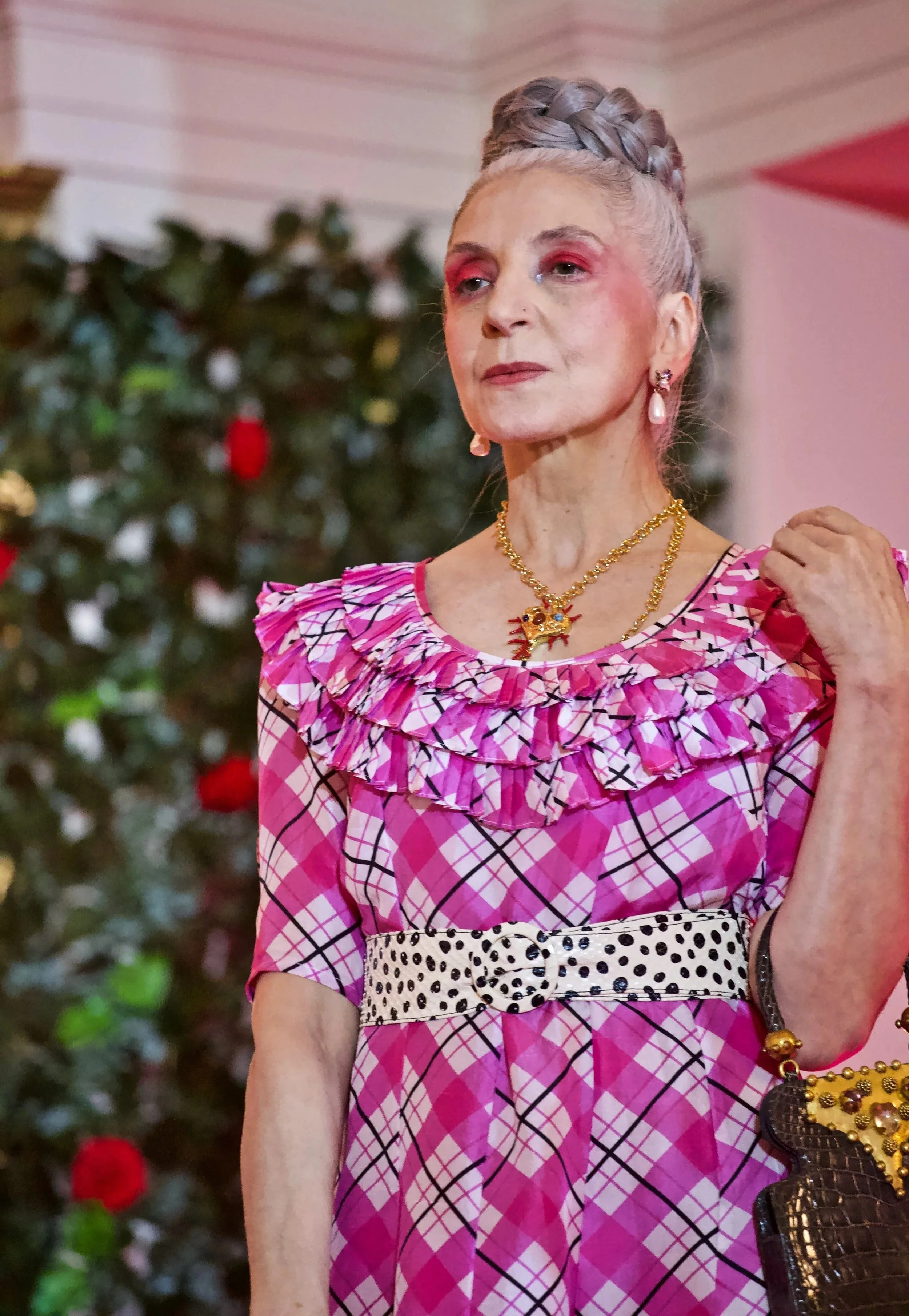 Christian Lacroix runway show, London Fashion Week, photographed by Taryn Gelder.