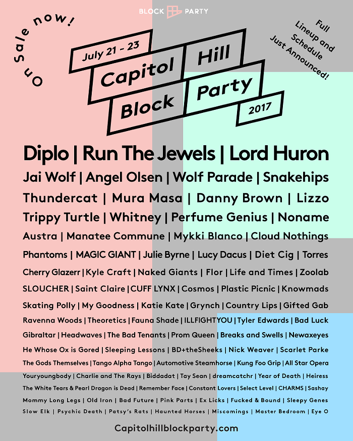 PAST LINEUPS — CAPITOL HILL BLOCK PARTY