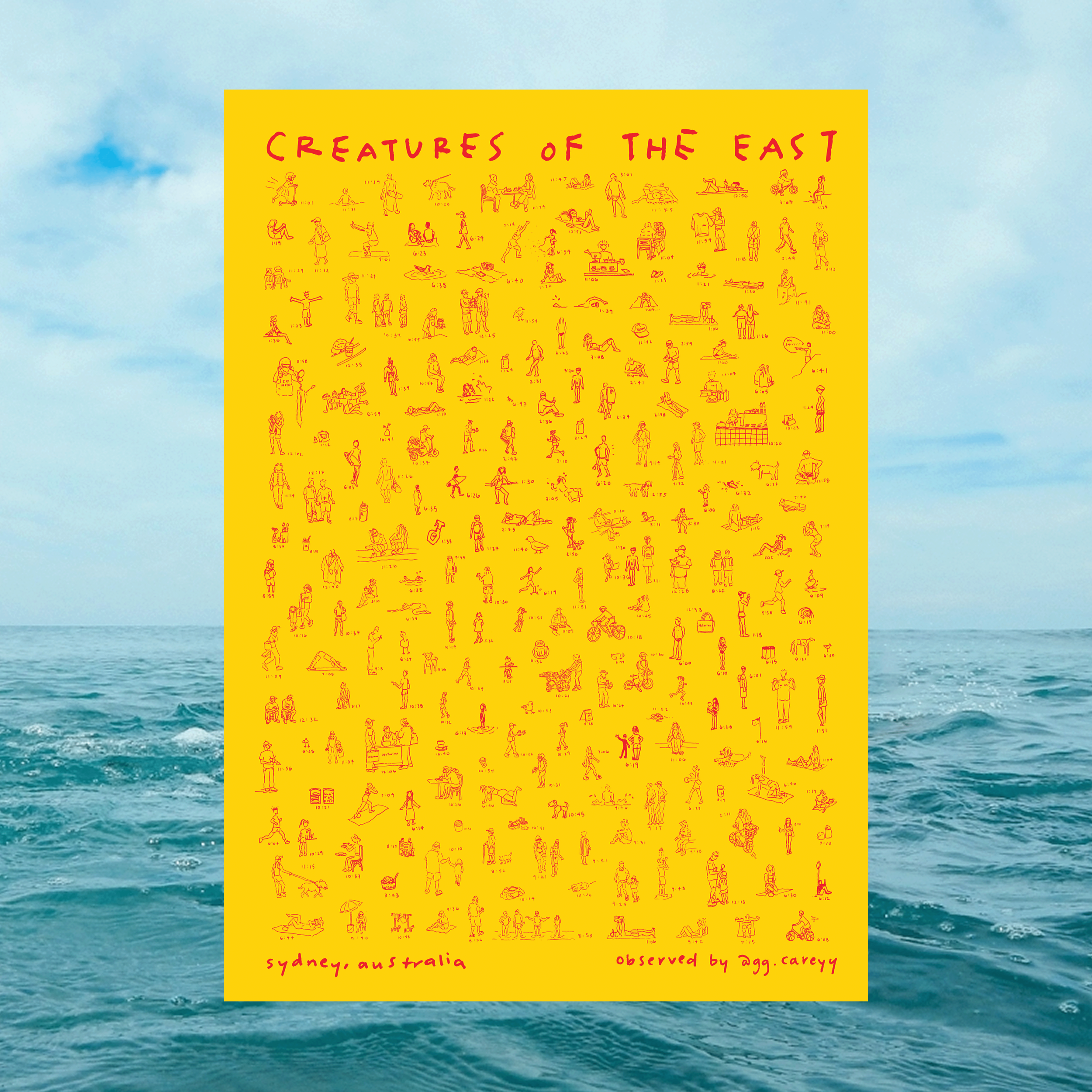 Creatures of the East - Yellow