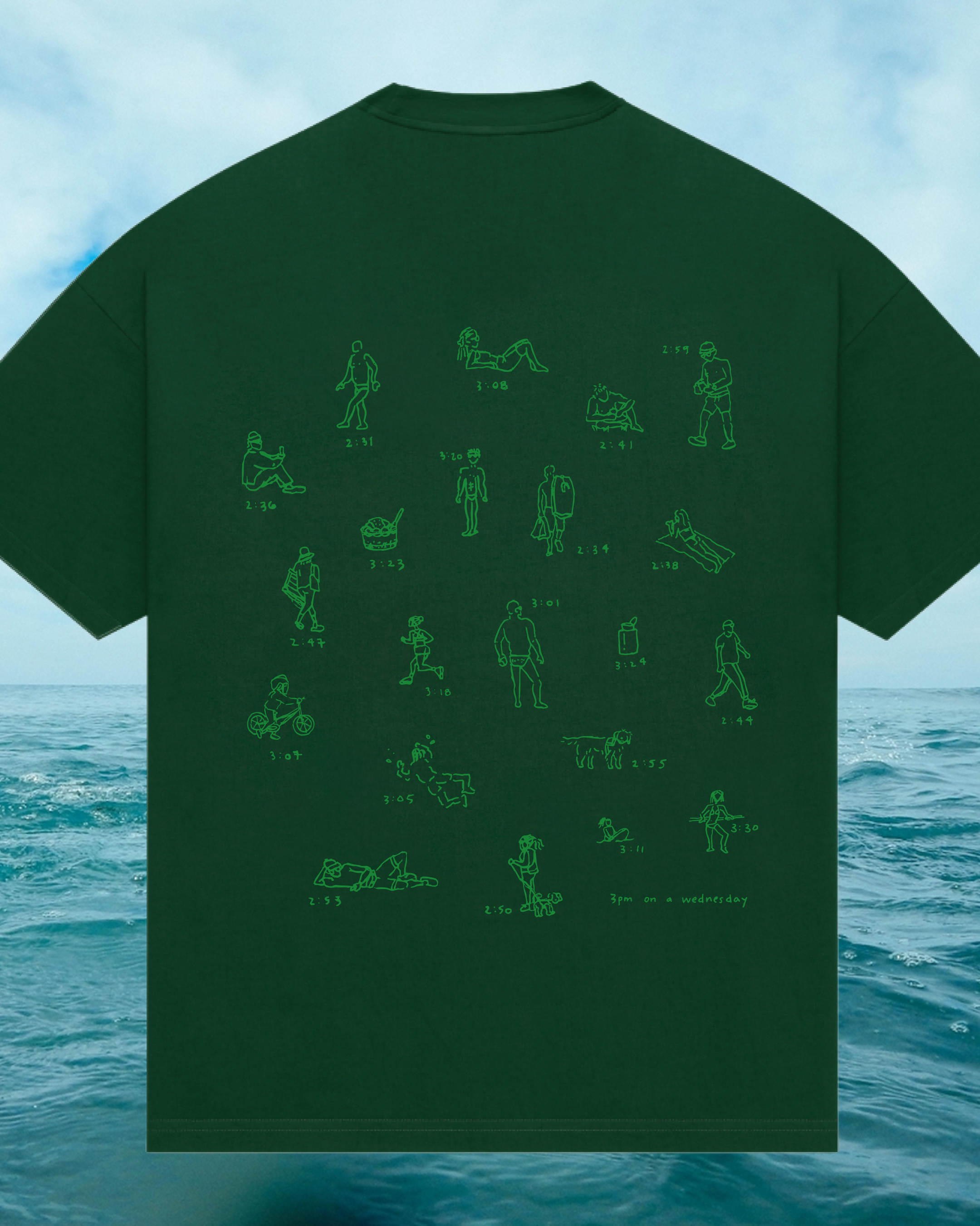 Creatures of Bondi Tee - Green