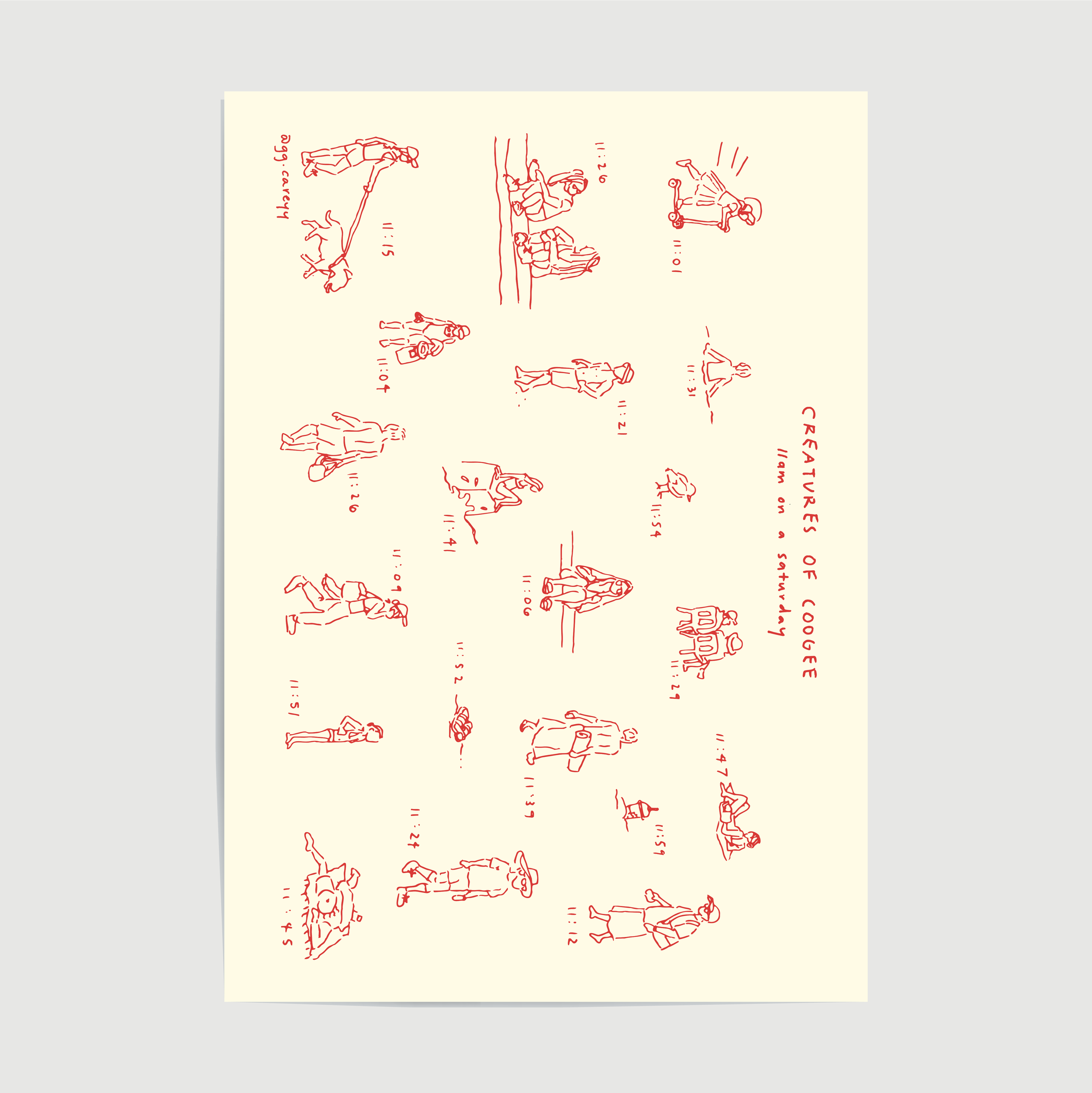 Creature of Coogee - Mini Print