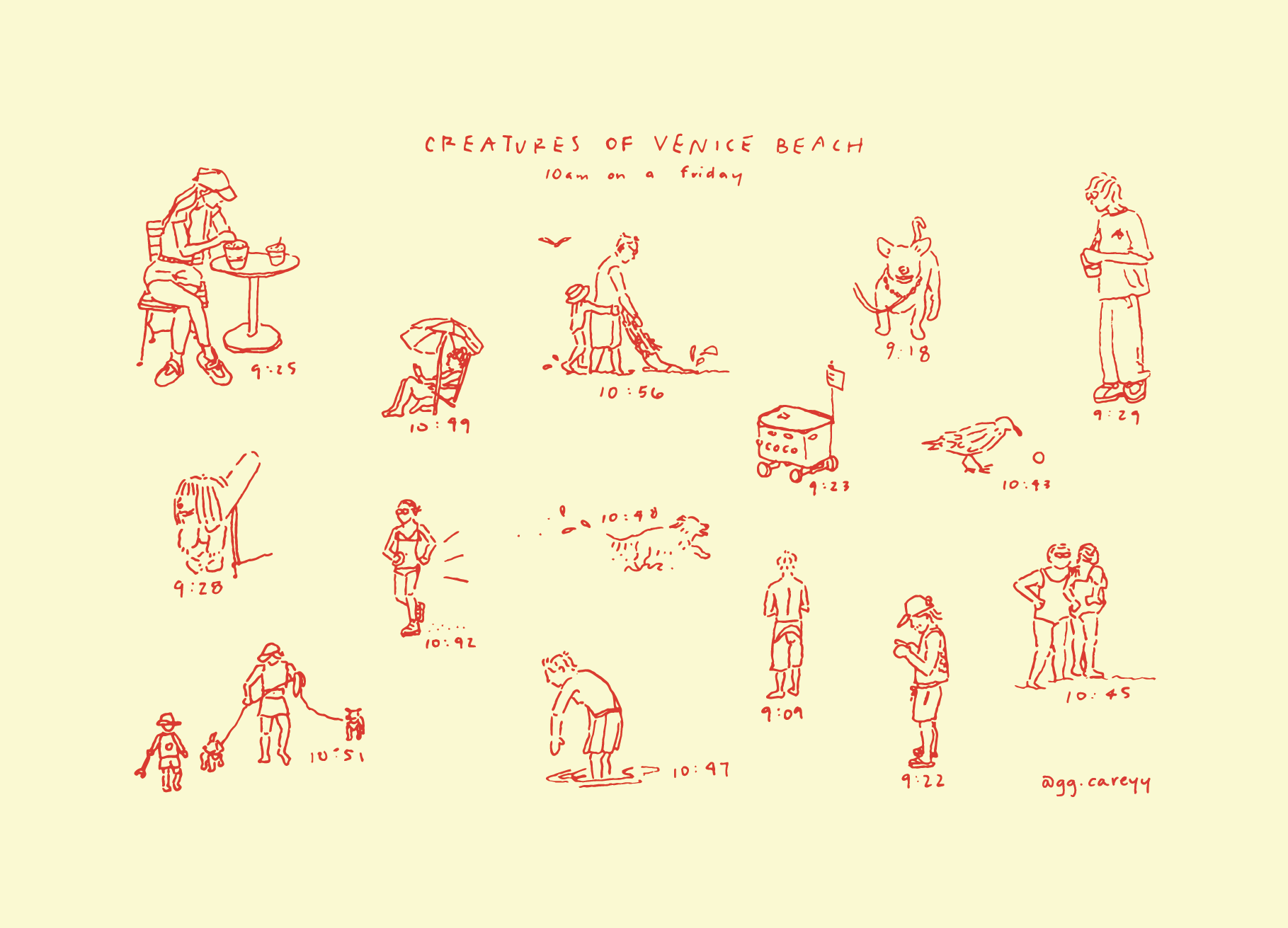 SF Creatures_ggcareyy venice beach creatures print.png
