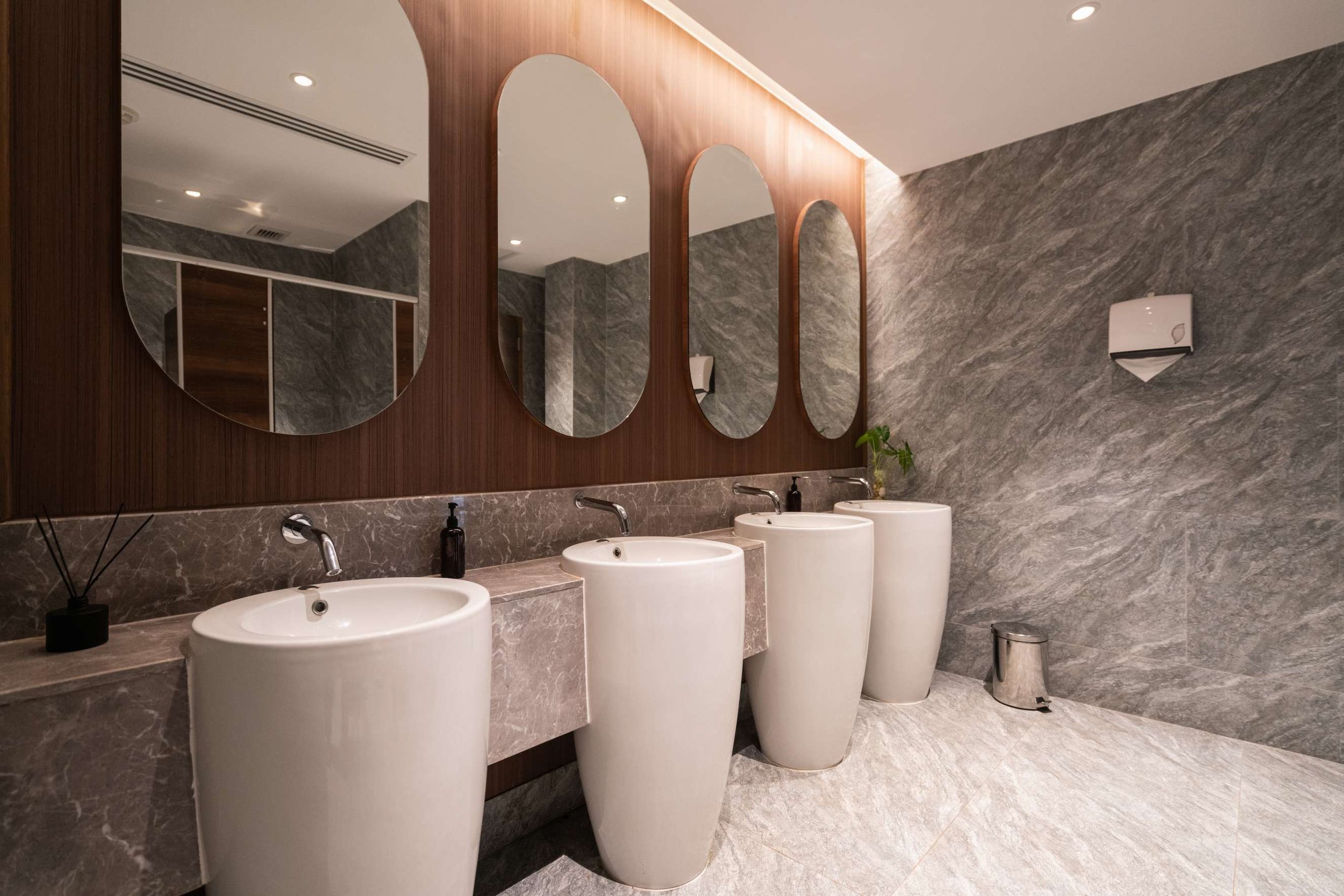 Modern corporate washrooms: Reflecting your brand in every detail