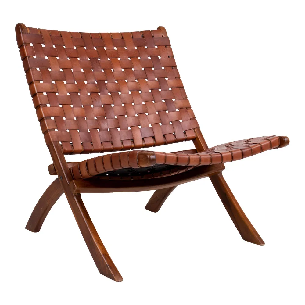 CUBA chaise pliante brune