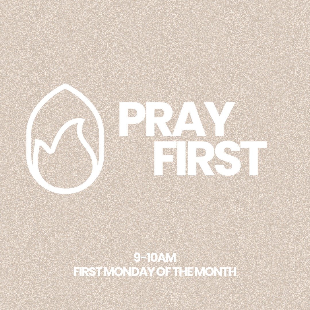 PRAY FIRST 🙏

We are so excited to be launching Pray First on Monday 6th May. Join as we pray together for our community

#prayfirst #prayer