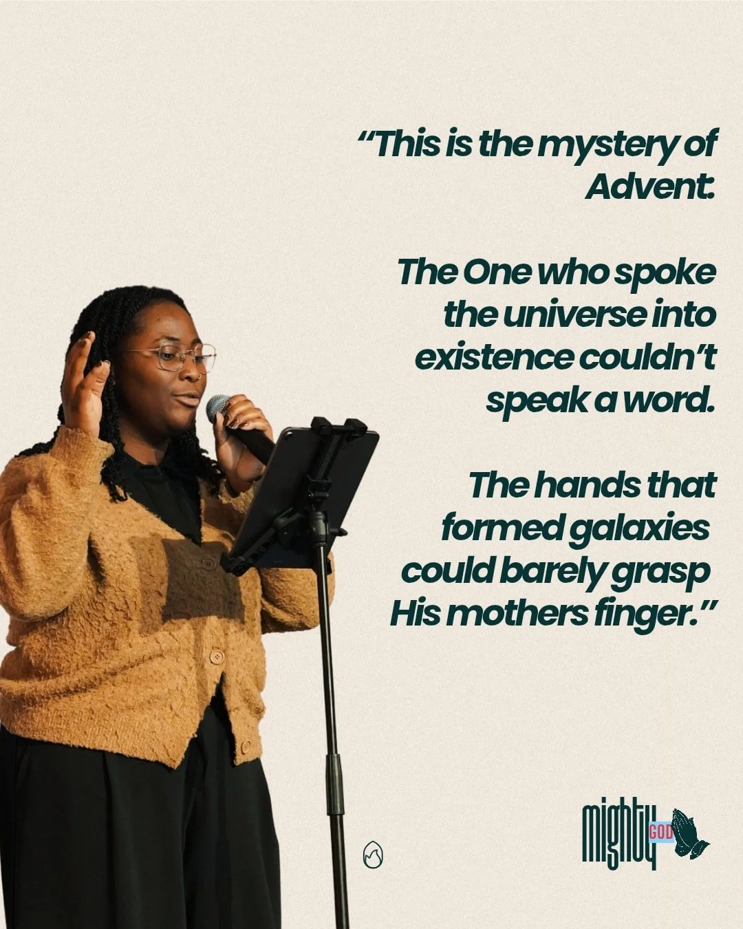 Last Sunday, Abielle continued our Advent series looking at Jesus as the Mighty God. 

He entered this world as a baby, yet is mighty enough to heal, forgive, save and restore. 

Join us this Sunday for more, and listen back now at lordshill.church/t