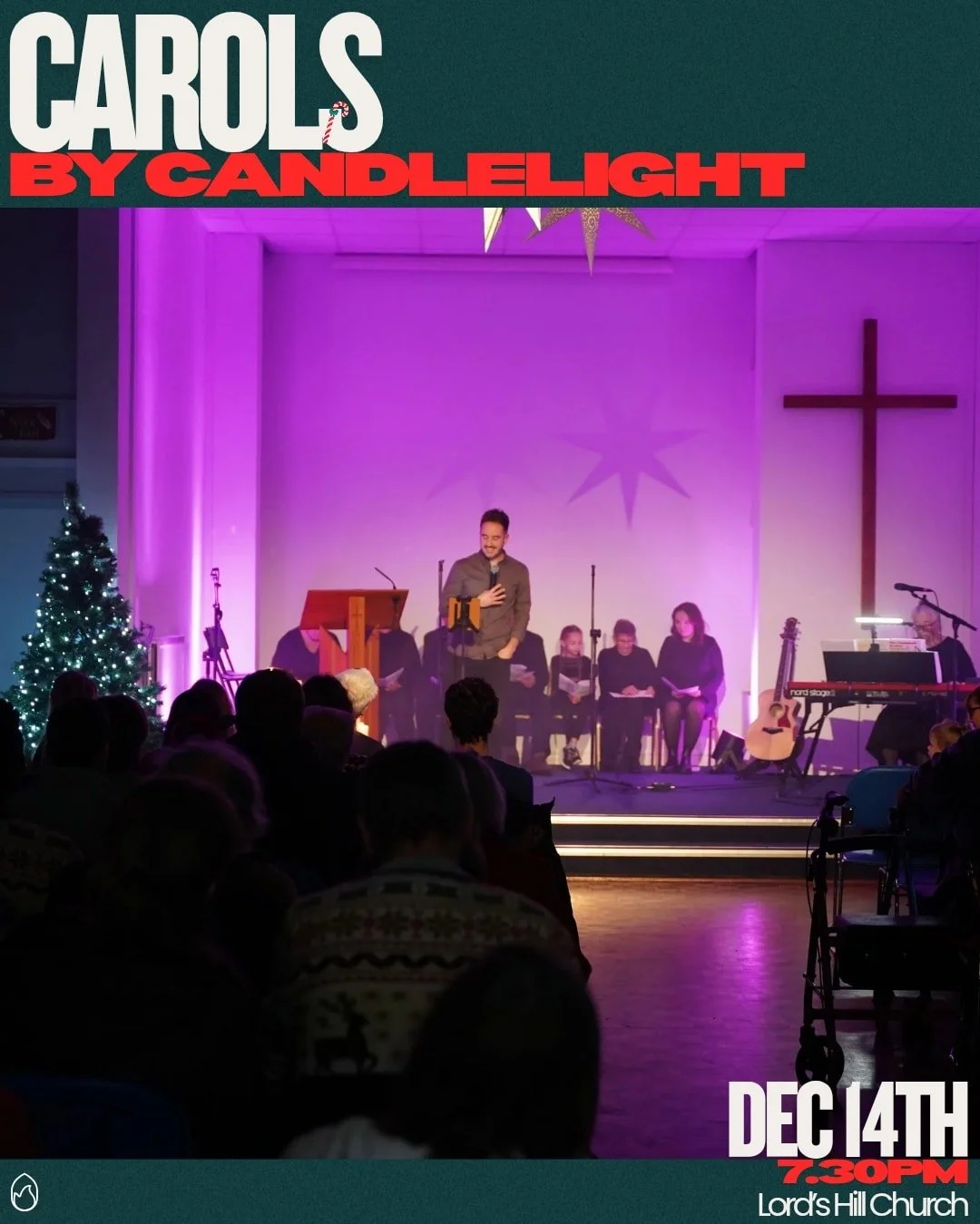 We cannot wait for our Carols by Candlelight service this Sunday🕯

Join us at 7.30pm for a wonderful evening singing carols together🎄
