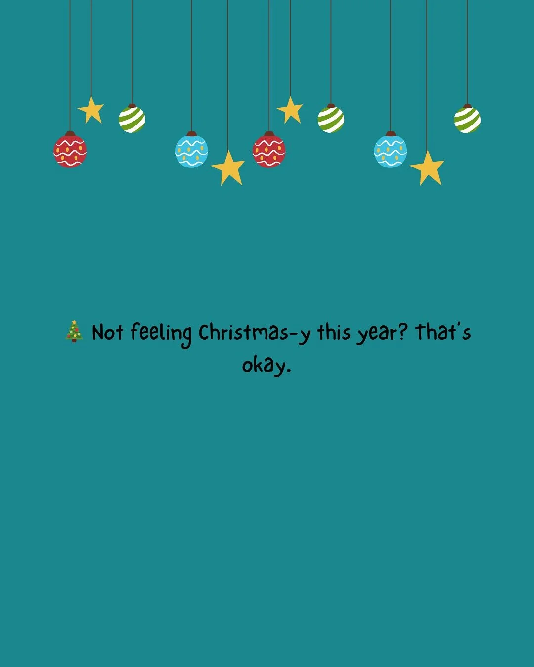🎄Not feeling Christmas-y this year? That&rsquo;s ok. 

Swipe to see how you can still make the season feel meaningful without forcing it ➡️

#thepillar #mentalhealthawareness #youthmentalhealth
