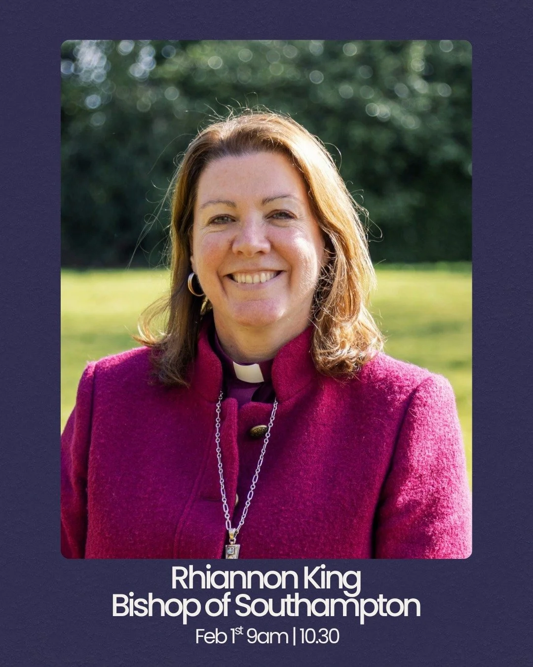 We are looking forward to hearing from Bishop Rhiannon at our 9am and 10.30 services this Sunday, continuing our Acts: Life in the Spirit series🔥

See you there🙌

@cofewinchester

#TryChurch #Lordshill