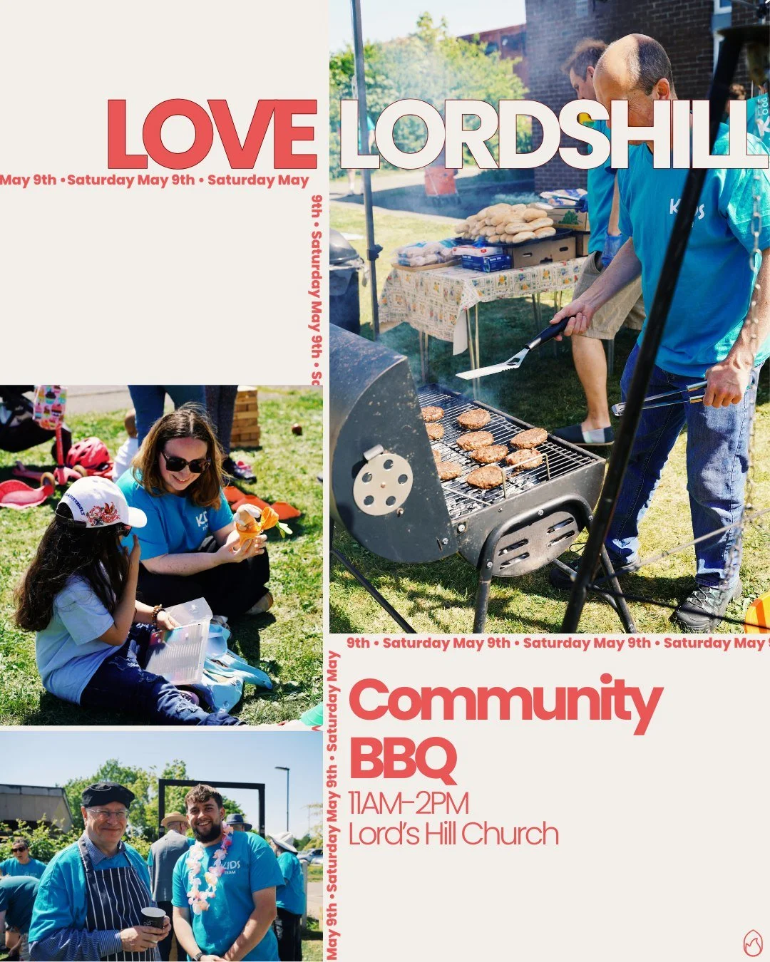 Love Lordshill🫶

We love our community and love serving the people of Lordshill, so as a church, we'll be litter picking and gardening from 10AM. 

You would be so welcome to join us for our free community BBQ from 11AM-2PM at Lord's Hill Church. Se