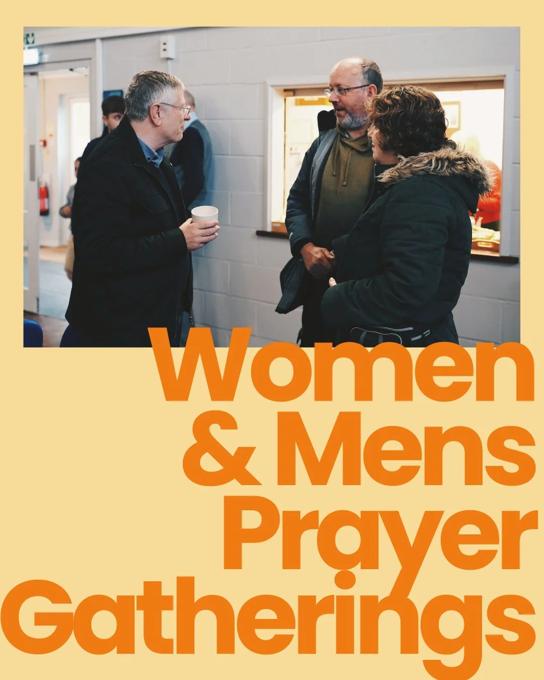 Save the Dates🙏

Our new regular prayer rhythms kick off next week with our Women's Prayer Gathering.

Prayer is at the centre of all we do at Lord&rsquo;s Hill, and each month we&rsquo;re making space to gather and pray &mdash; alongside Pray First