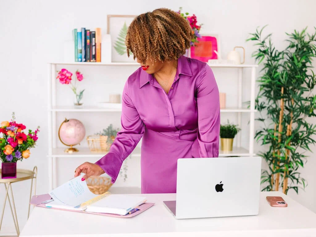 Dr. Greenlee looking at her scheduled to set up your new patient appointment.