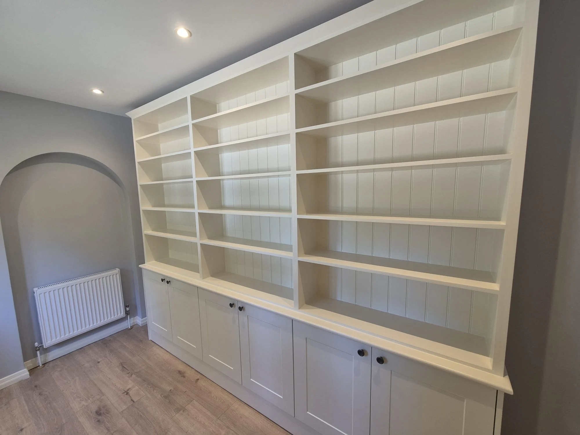 Office Renovation with Bespoke Bookcase – Dorset