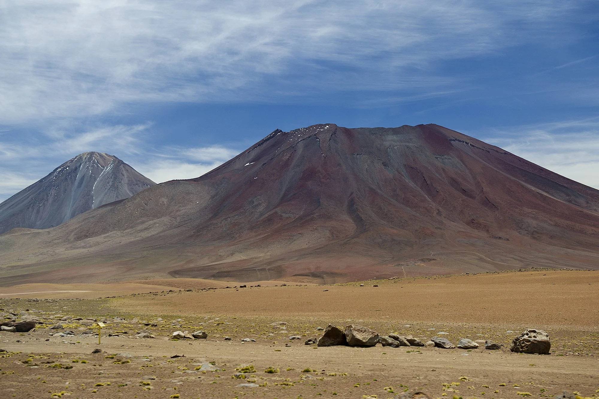 Vulkaan Atacamas. Atacama kõrb. Tšiili. 2012