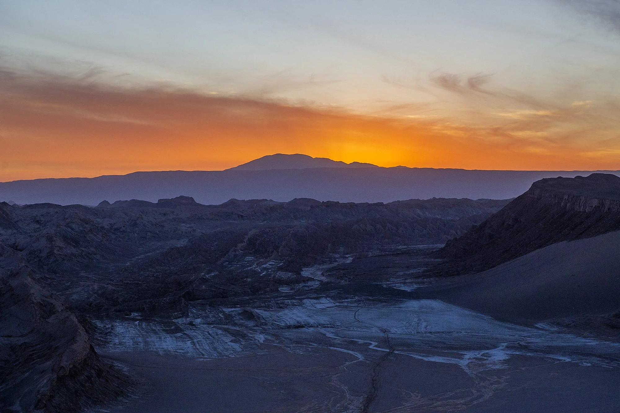 Kuu org Atacama kõrbes