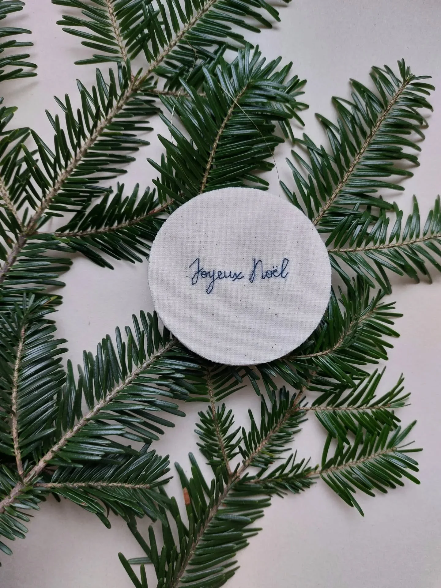 En voil&agrave; une d&eacute;co de sapin de No&euml;l qui change. Il reste quelques mod&egrave;les dispo sur mon e.shop, suite &agrave; mon week-end &agrave; l'Atelier du Petit Parc.
C'est le moment ou jamais puisque je les vends &agrave; un petit pr