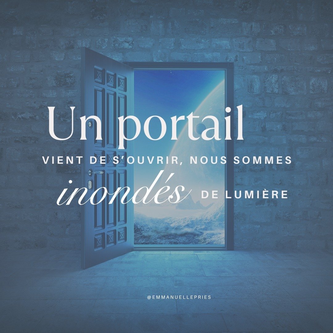 Depuis 15:00h nous recevons d'immenses vagues de Lumi&egrave;re...

Ouvrez grand votre c&oelig;ur et soyez dans un &eacute;tat de r&eacute;ceptivit&eacute;. 

Une multitude de code de Conscience Sup&eacute;rieure p&eacute;n&egrave;trent dans le champ