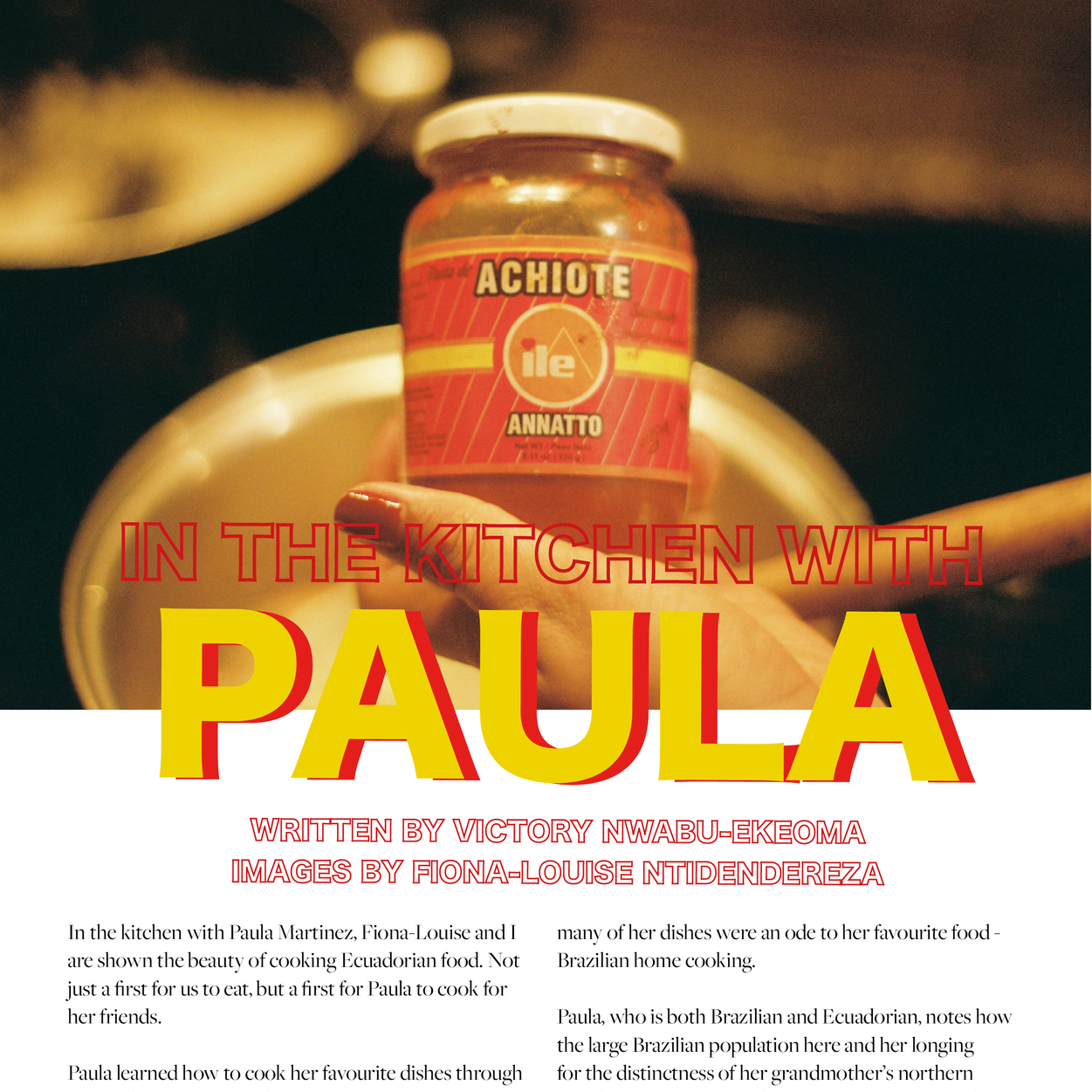 In the Kitchen with Paula