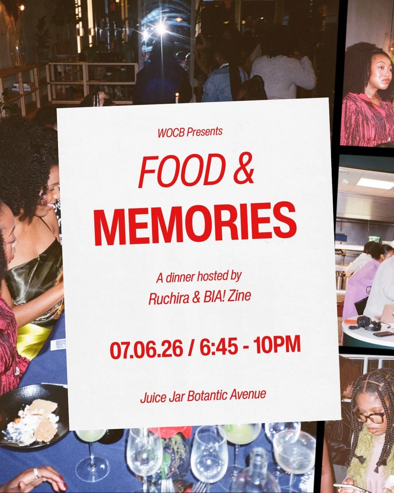 Food & Memories Supper Club