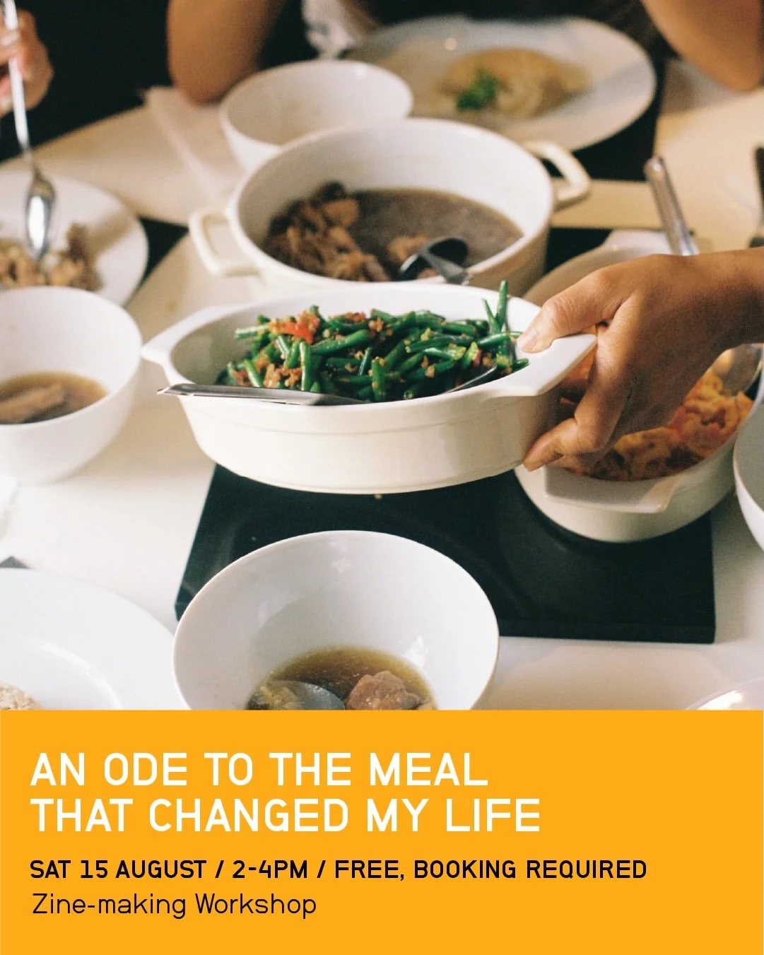 An Ode to the Meal that Changed My Life: Zine-Making Workshop