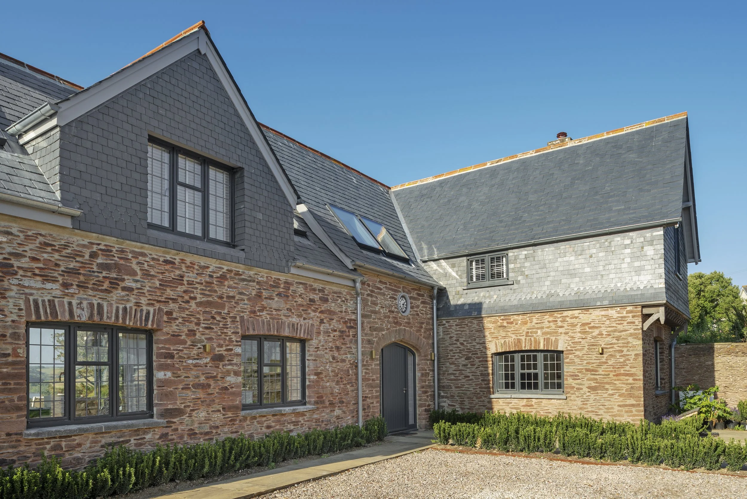 Clock House - conservation engineering project in Bantham