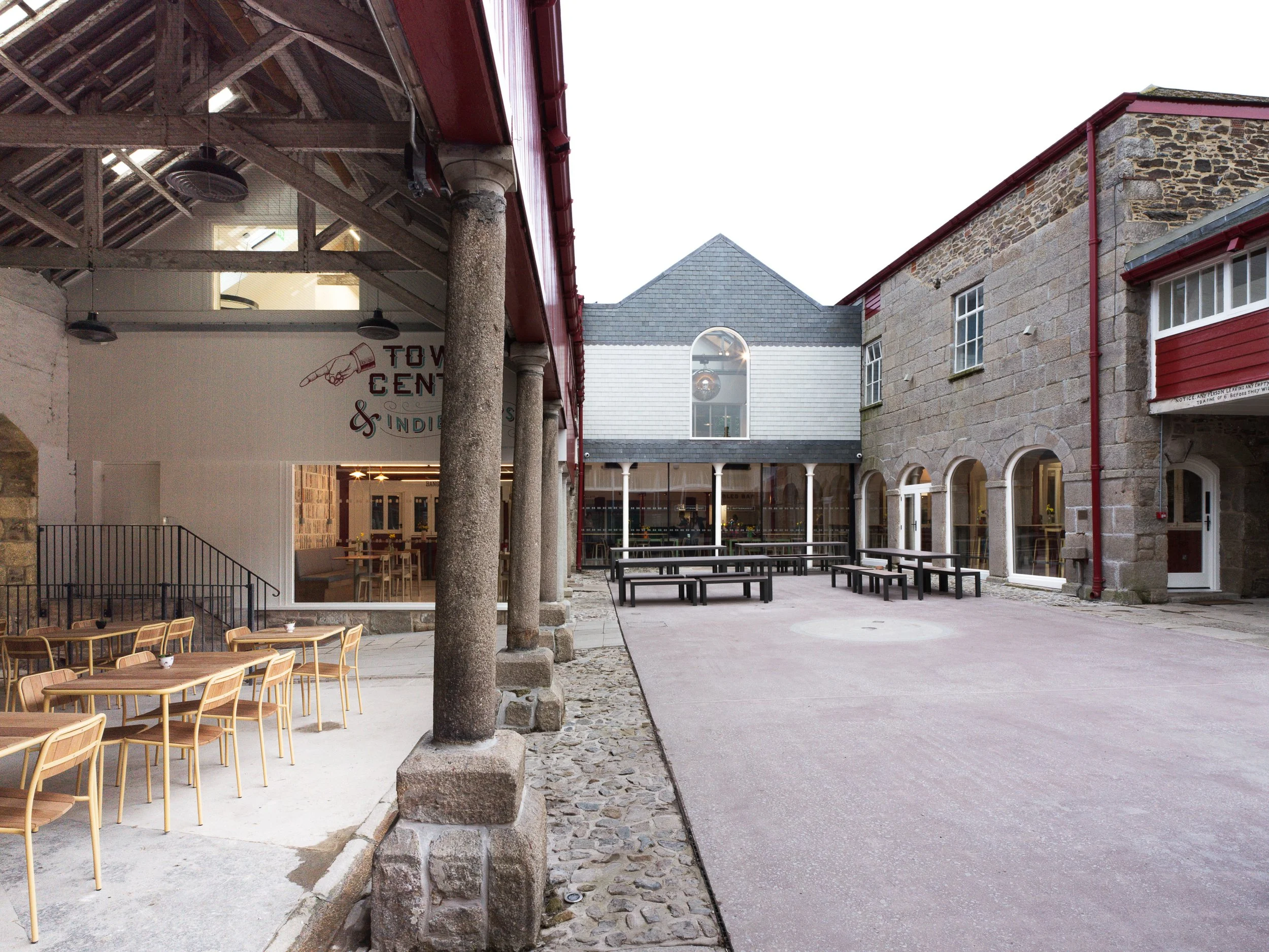 The Buttermarket in Redruth - conservation engineering