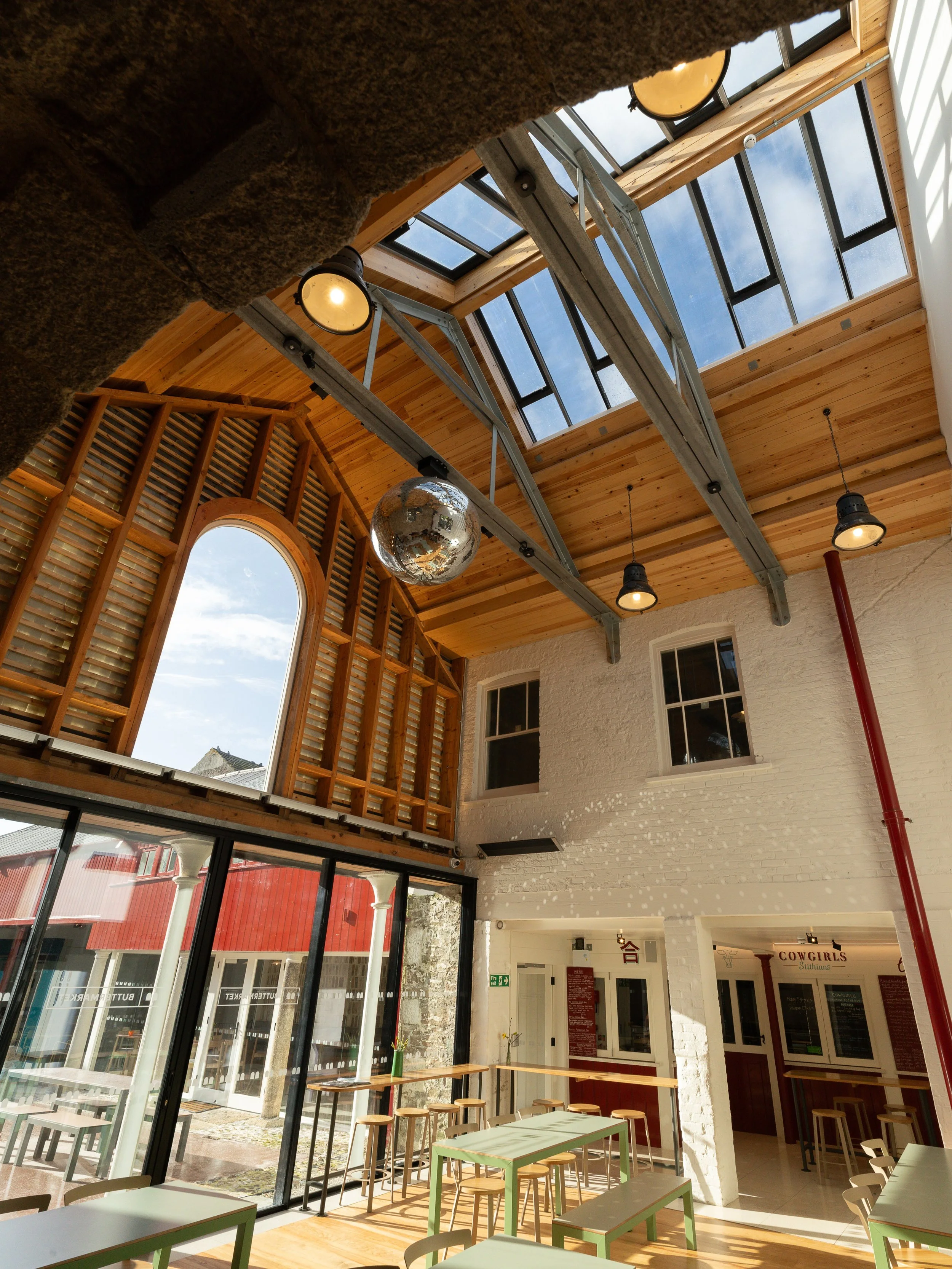 The Buttermarket interior