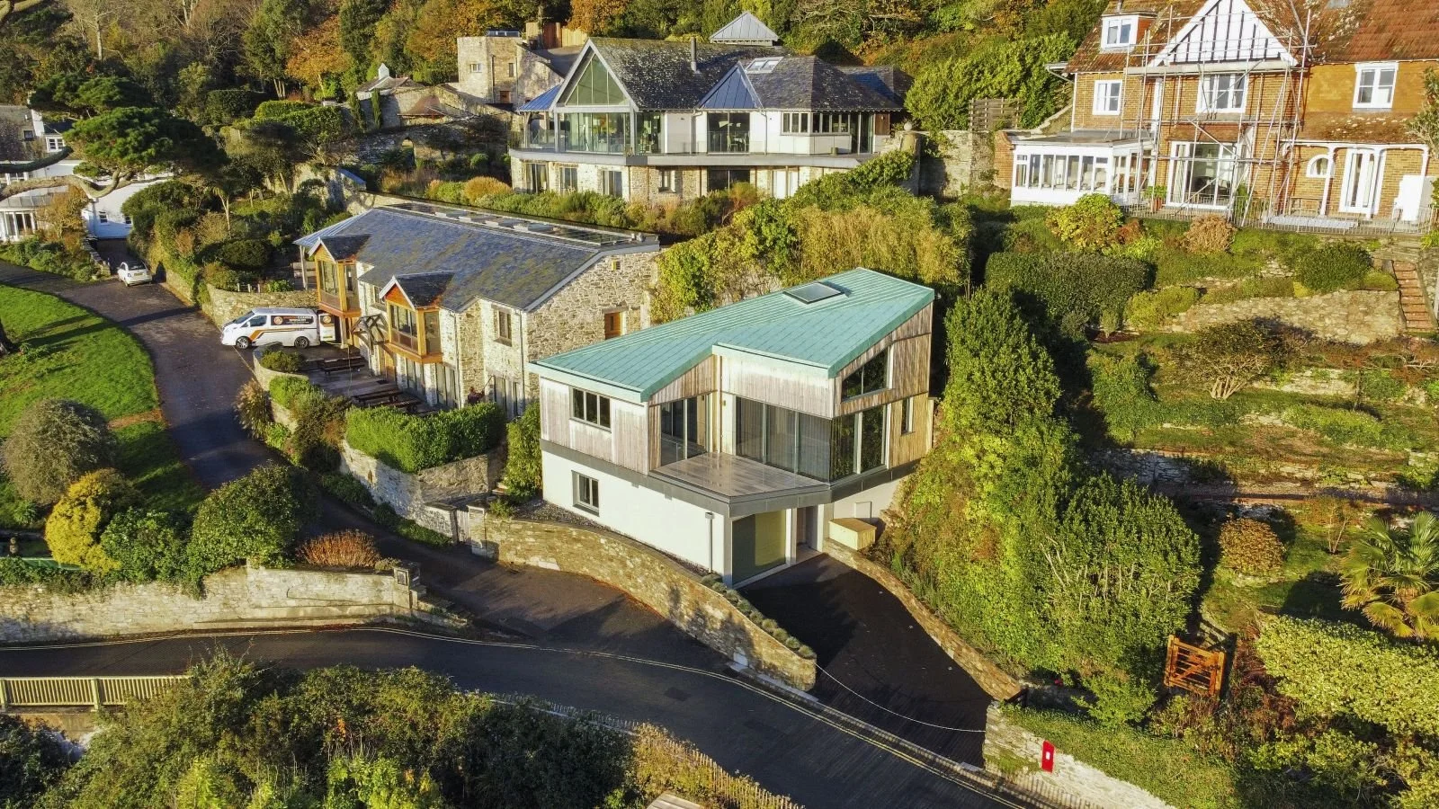 Bamboo House - structutral engineerigng project in Salcombe