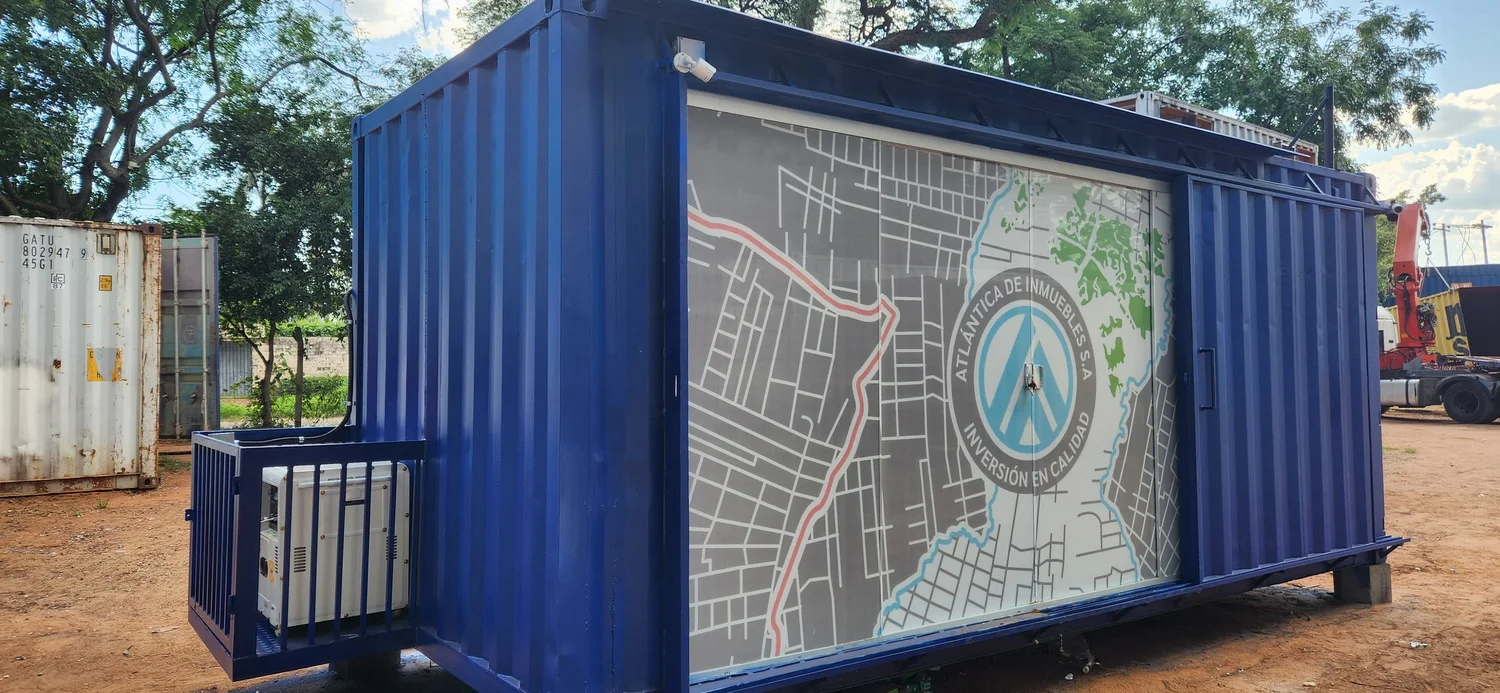 Multitainer | Proveedor de contenedores Asunción Paraguay - Casa con ...