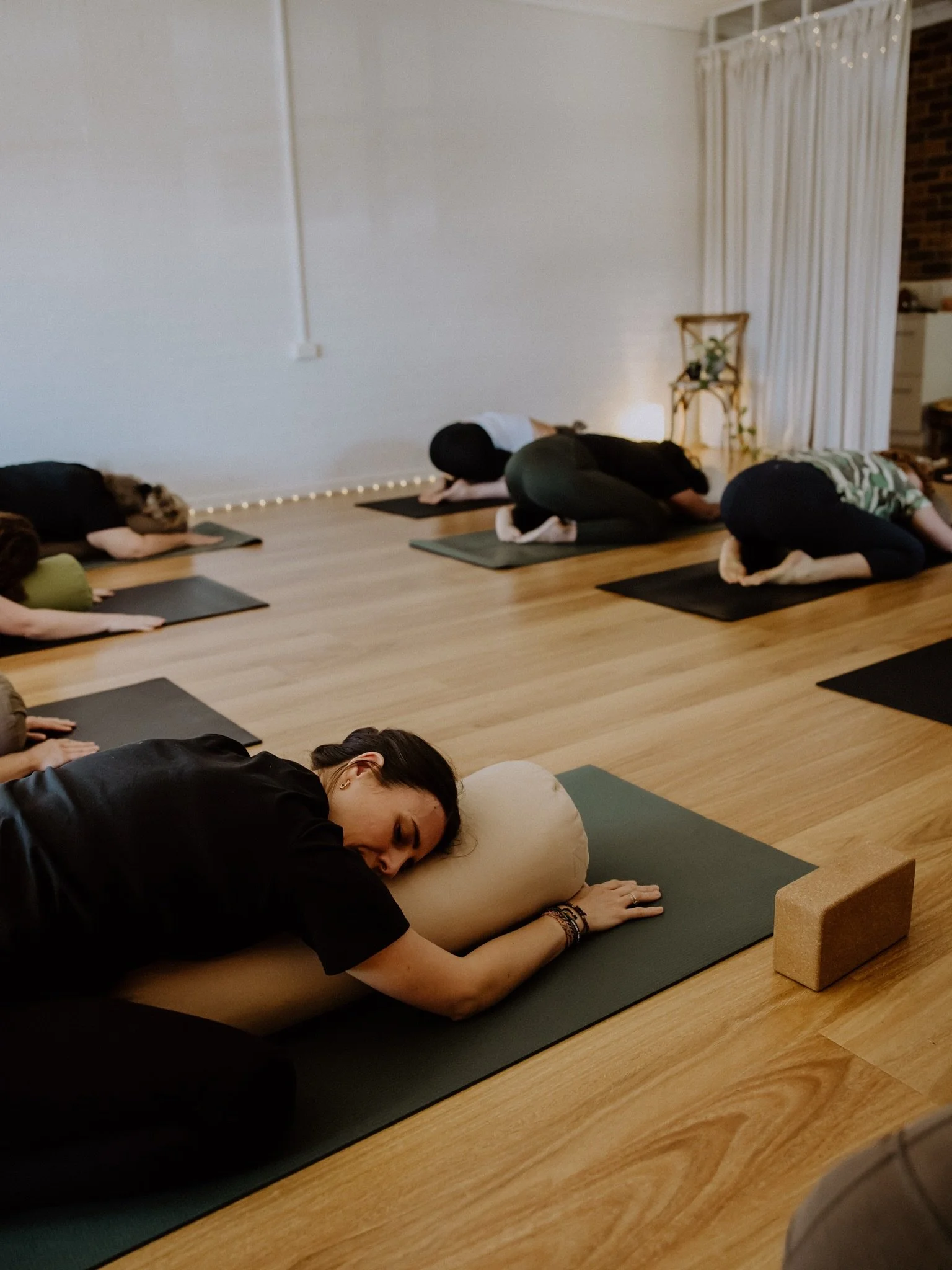 Join Self-Care Sunday next week, May 3 at 5.30pm 🧘🏻&zwj;♀️✨ Indulge in 1.5 hours of nourishing yoga, restorative yin postures, and a grounding guided meditation, designed to leave you feeling rested and calm. 
 
Start the month with the fresh, stea
