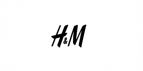 H&M logo in black text on a white background.